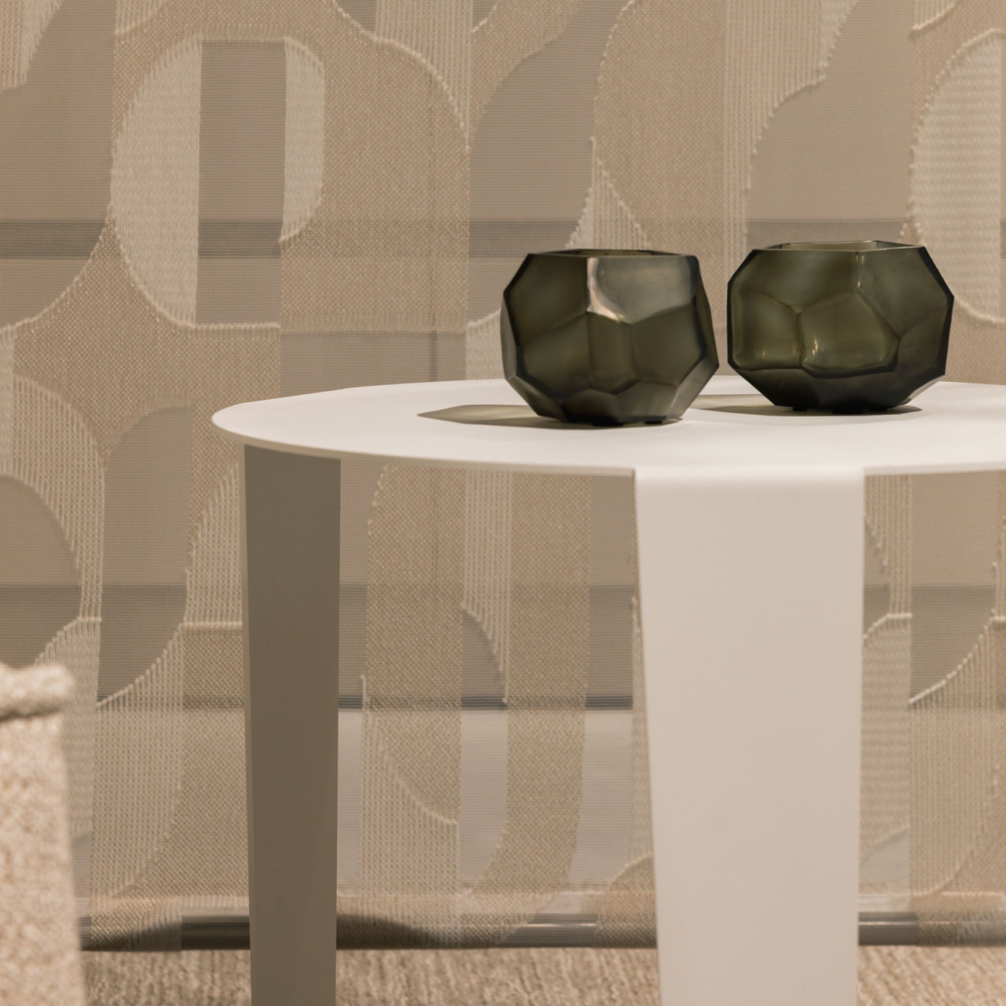 Cascado Bijzettafel Wit Staal Steelful