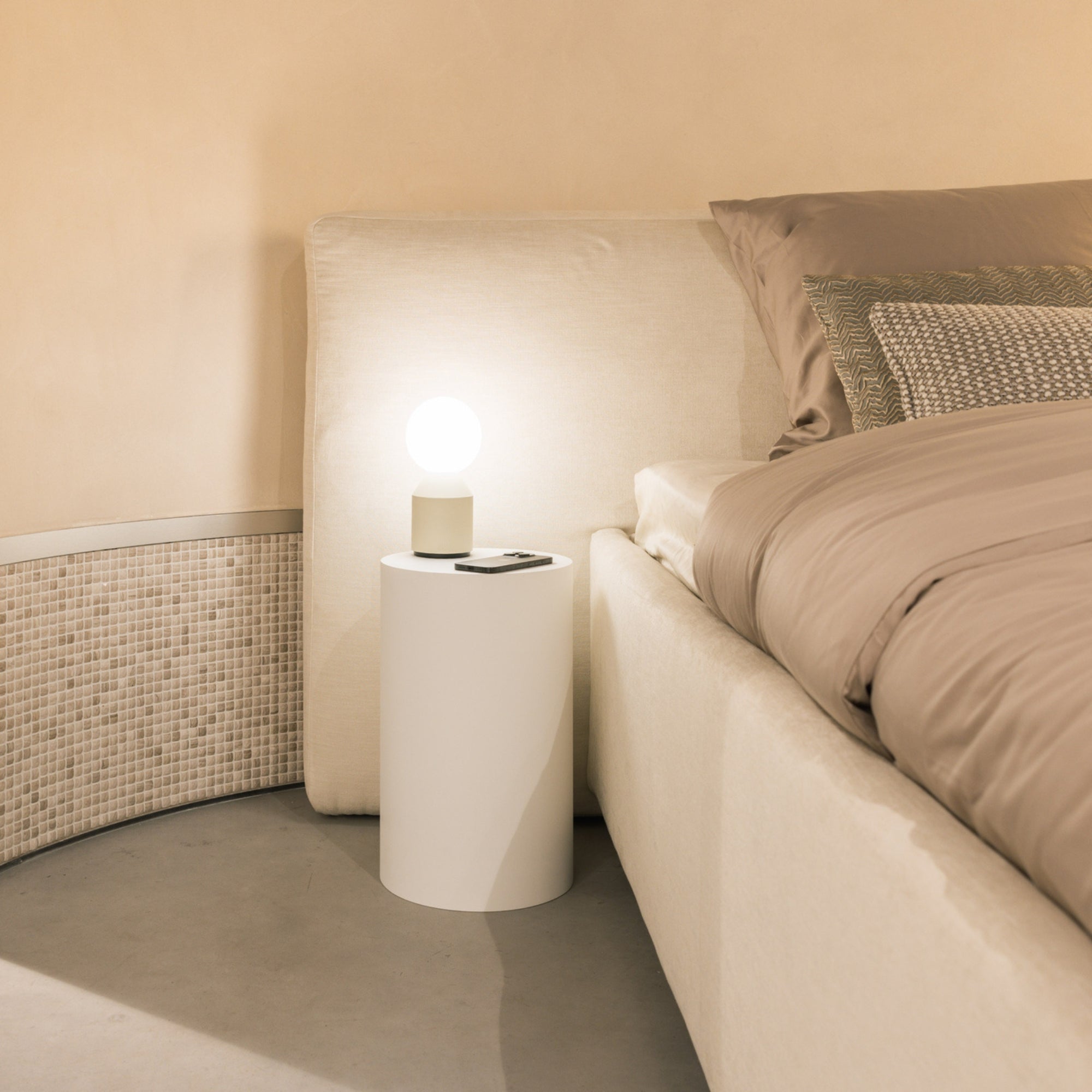 Cilo Bijzettafel Wit Staal Steelful