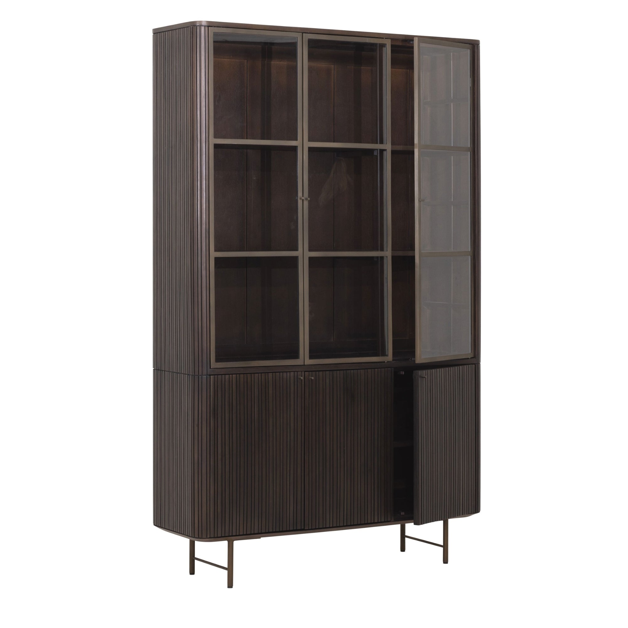 DTP Home Maroon Vitrinekast