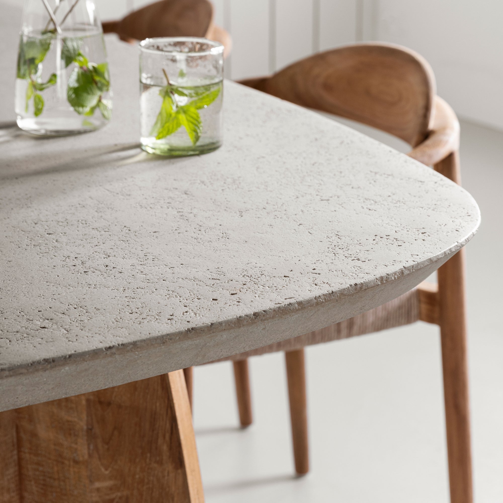 DTP Home Nova Eettafel Travertin 220cm