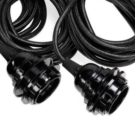 Plafondarmatuur met 3 fittings Zwart Bazar Bizar