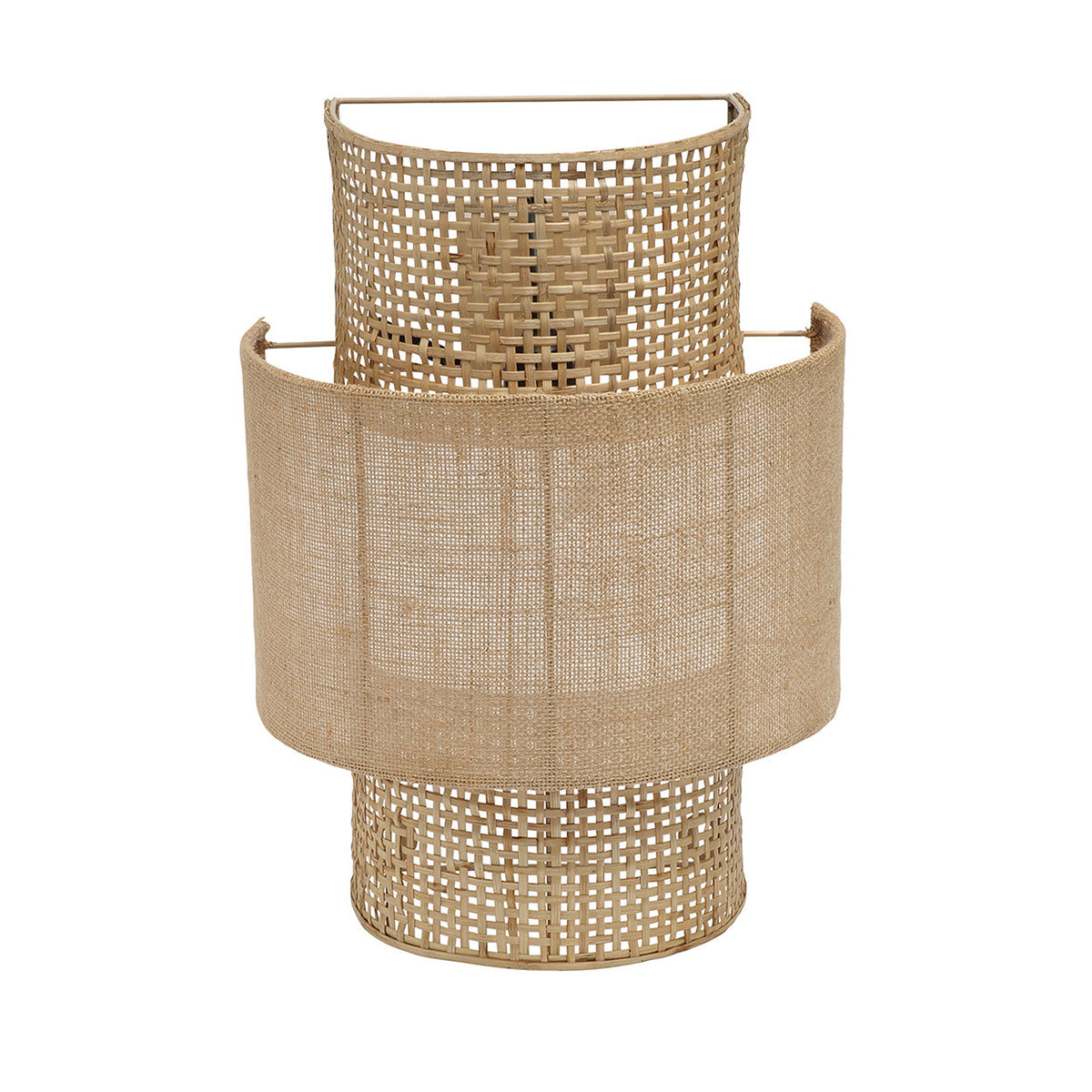 De Bolly Jute Wandlamp Naturel M Bazar Bizar
