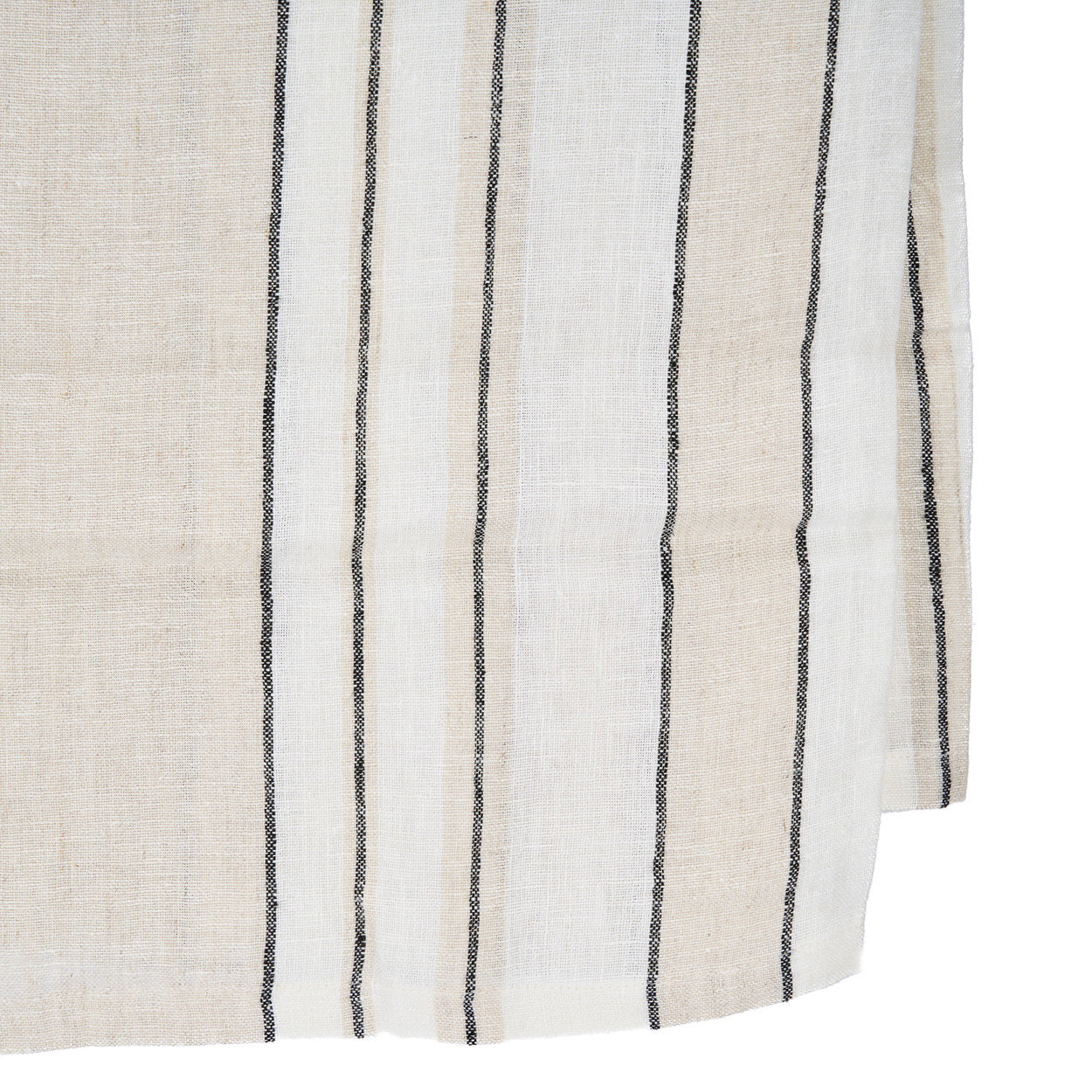 Het Provence Tafelkleed - Natuurlijk Zwart Wit - 150x250