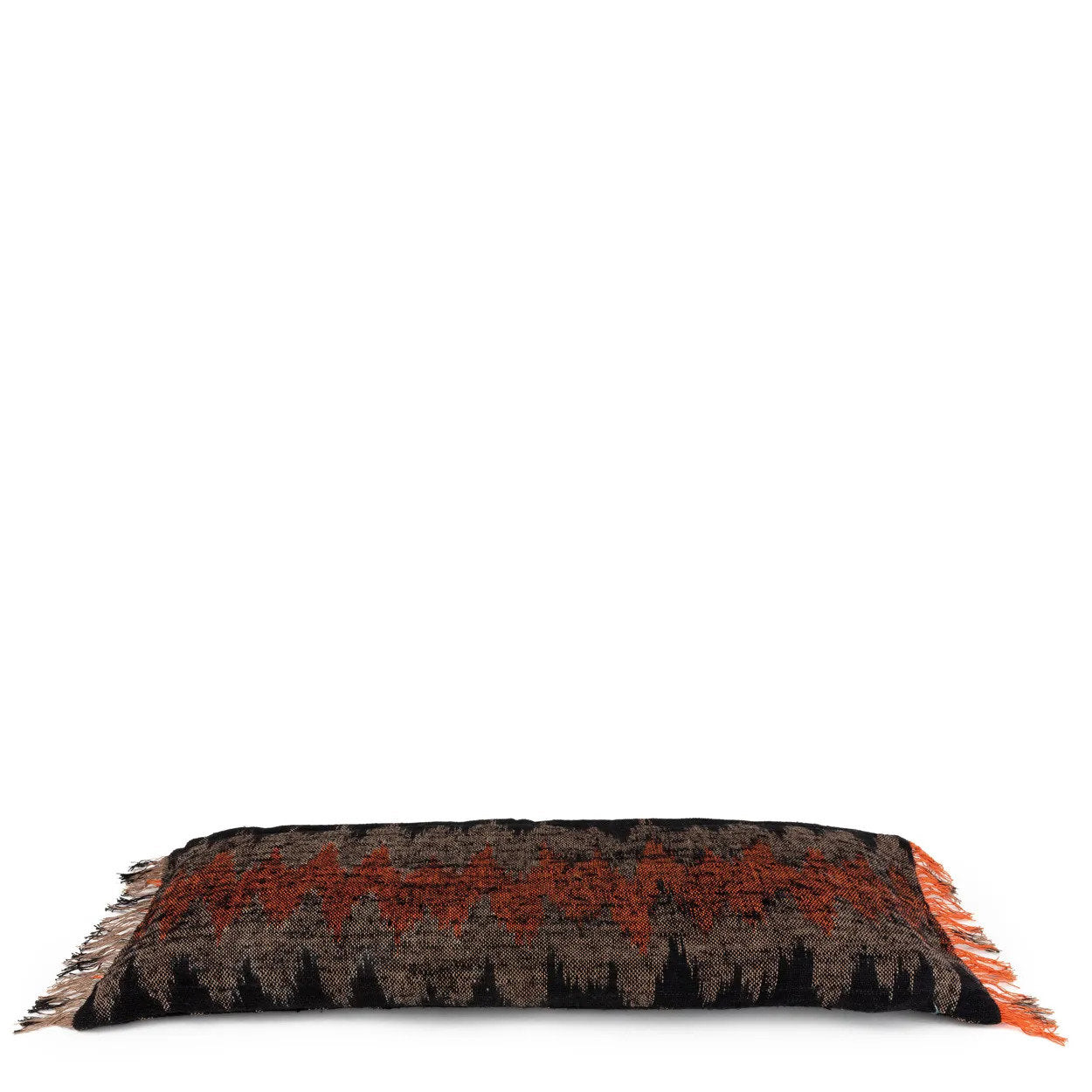 The Oh My Gee Cushion Cover - Black Orange - 35x60