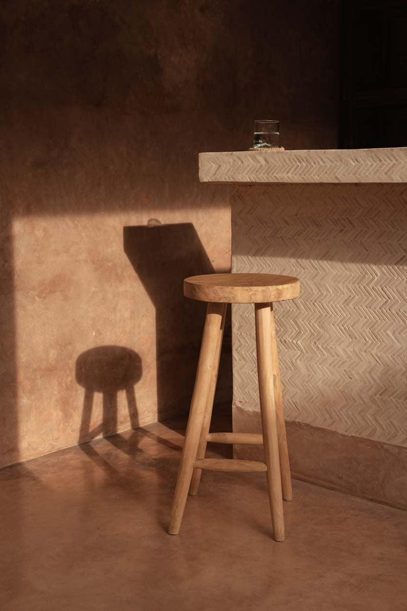 De Kedut Barstoel - Naturel