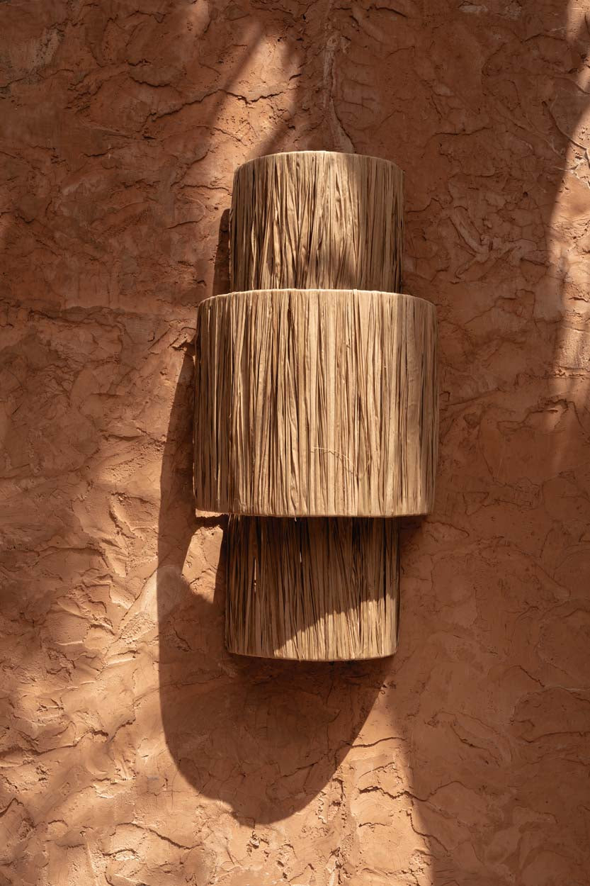 De Ohana Applique Muurlamp - Natural