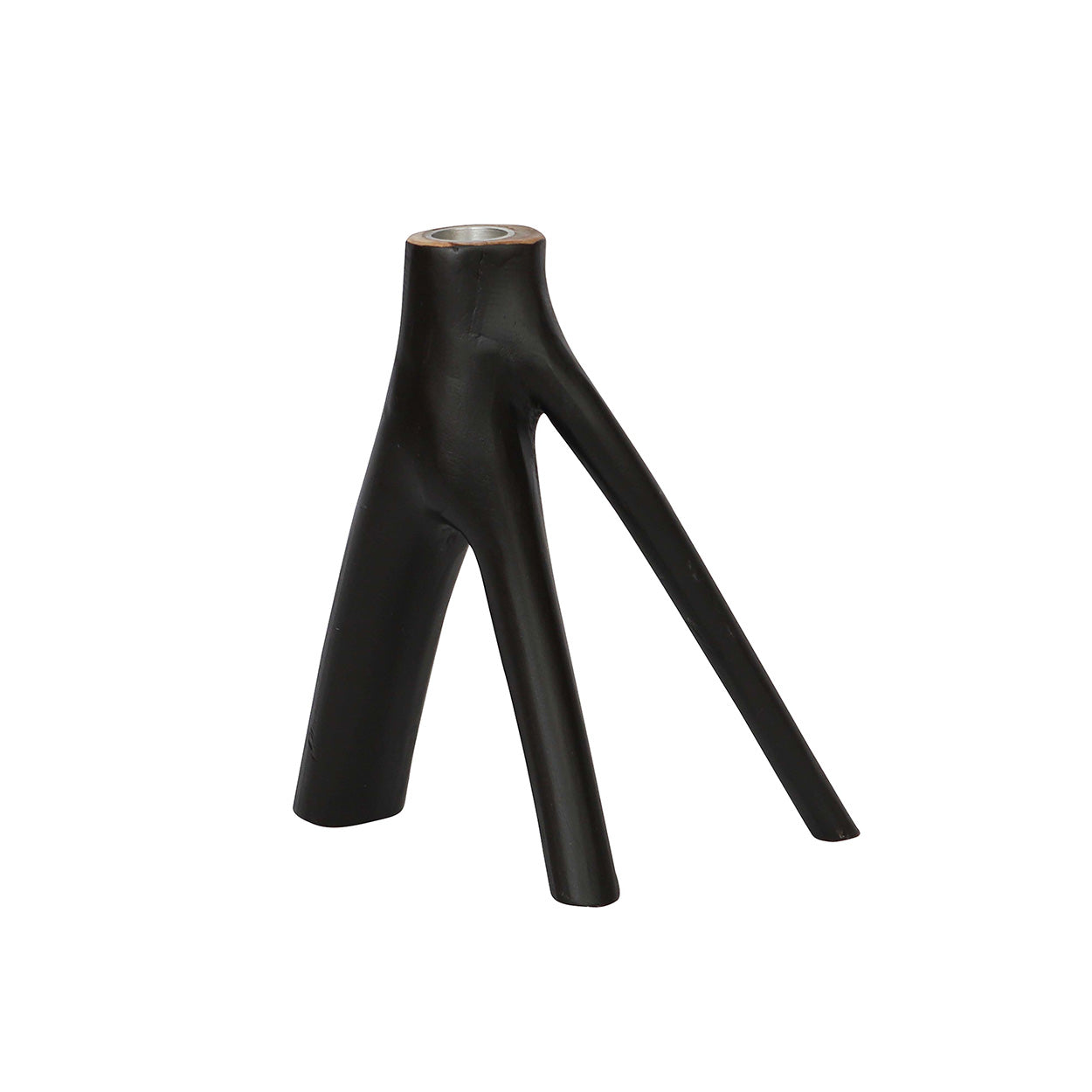 De Triple Twig Kaarshouder - Zwart