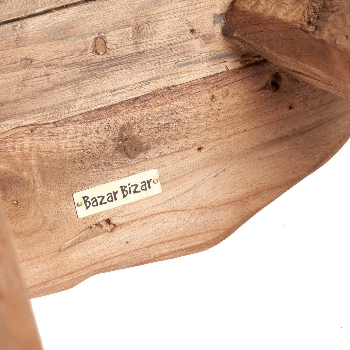 De Marabunta Rustic Bijzettafel - Naturel Bazar Bizar