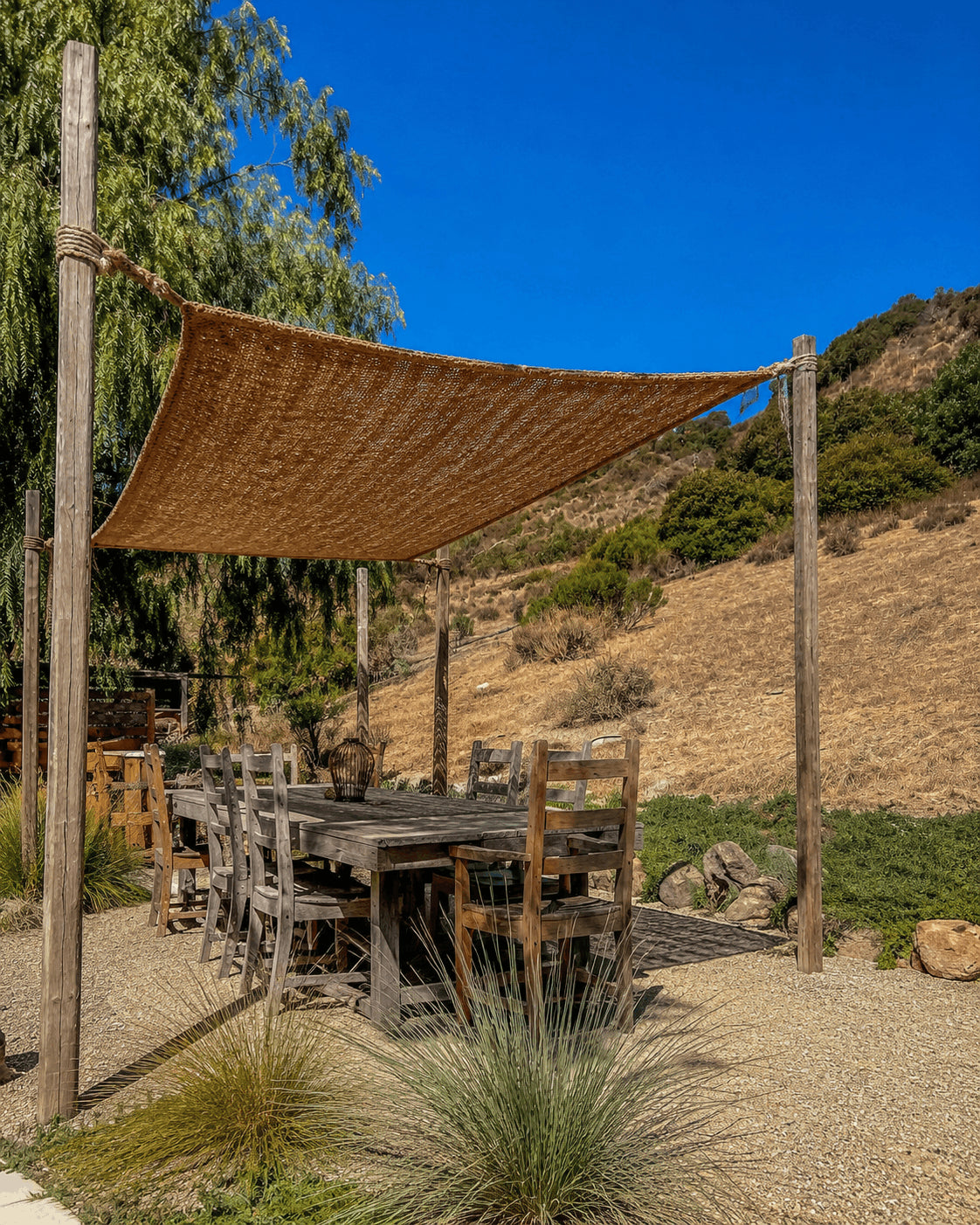 De Coco Shade Rechthoekig - Naturel - 300x200