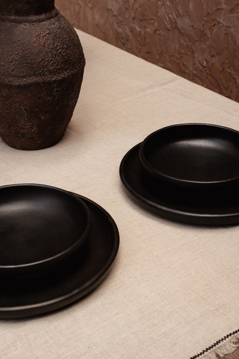 Het Burned Classic Bord - Zwart - L
