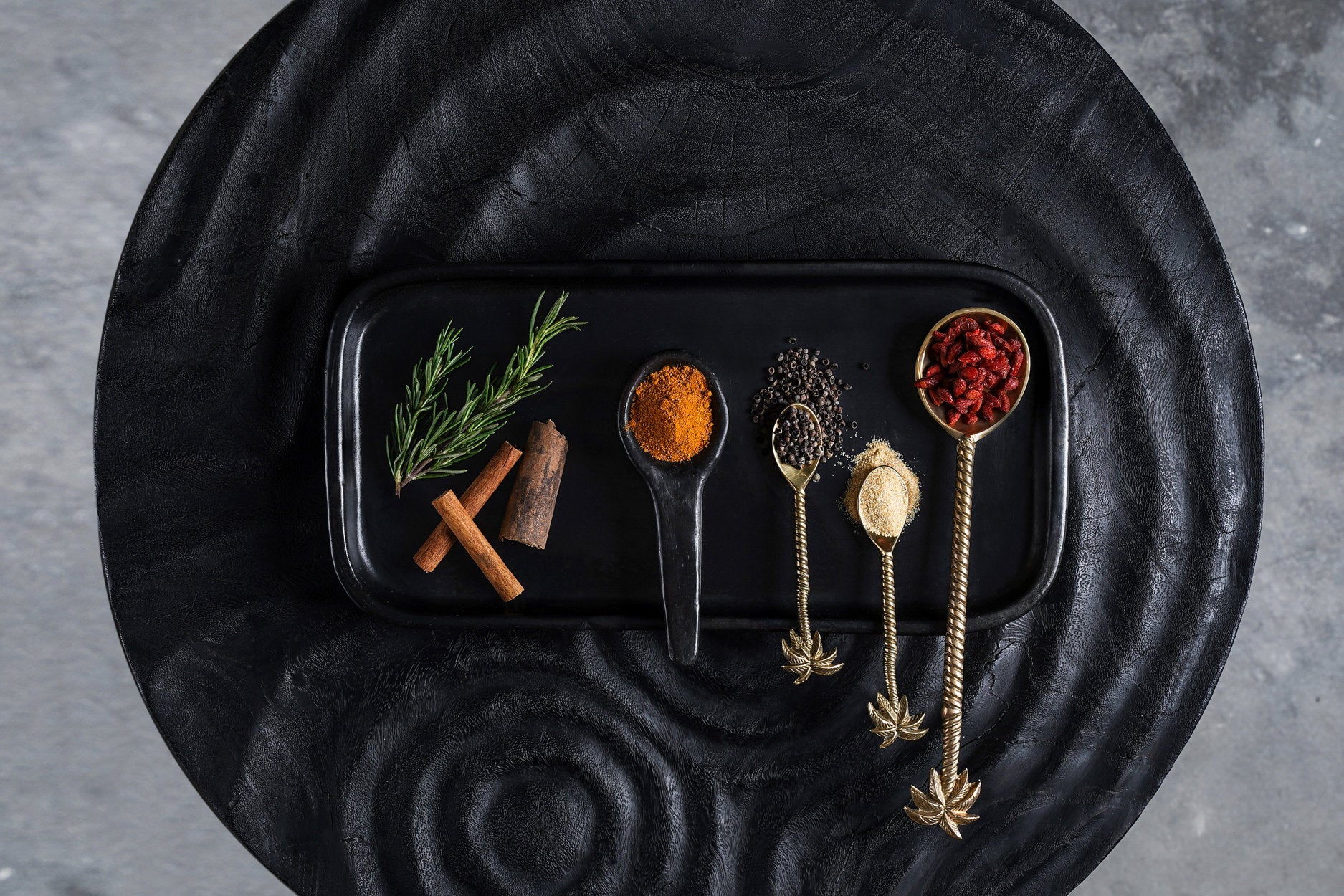 Het Burned Tapas Bord Bazar Bizar