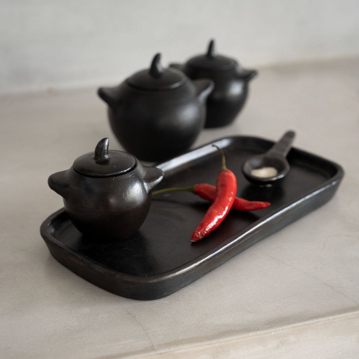 Het Burned Tapas Bord Bazar Bizar