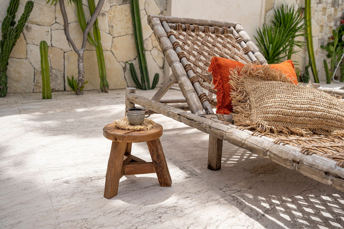 De Yatai Stool Natural Small Bazar Bizar