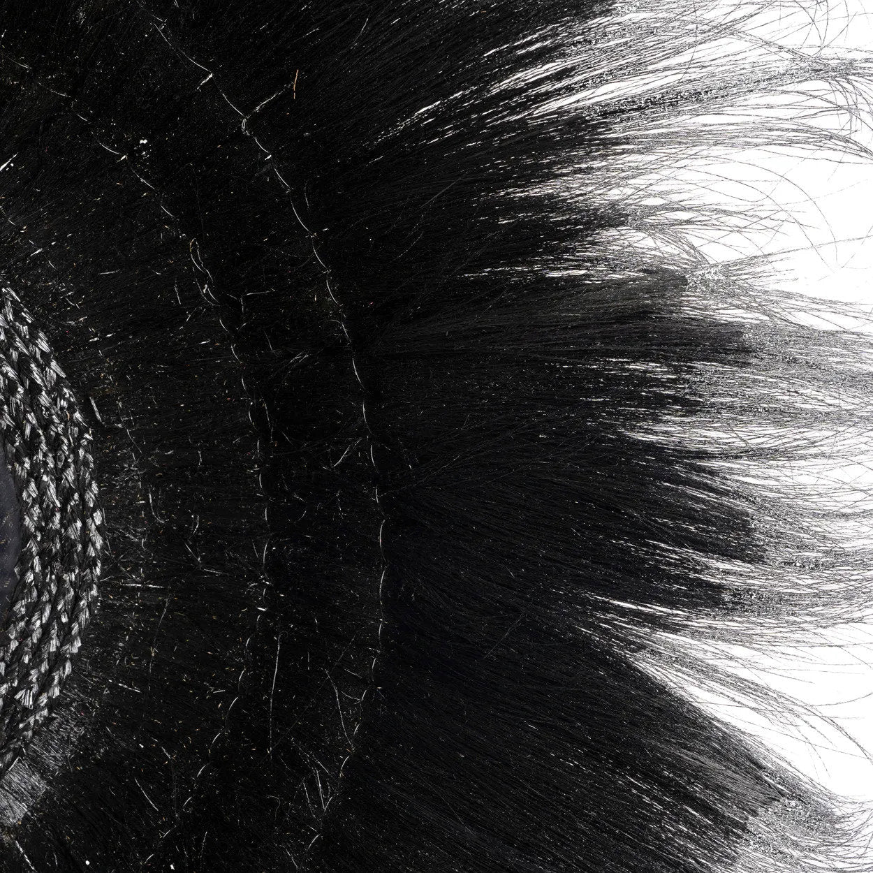 De Sunken Forest Spiegel - Zwart 90x90cm