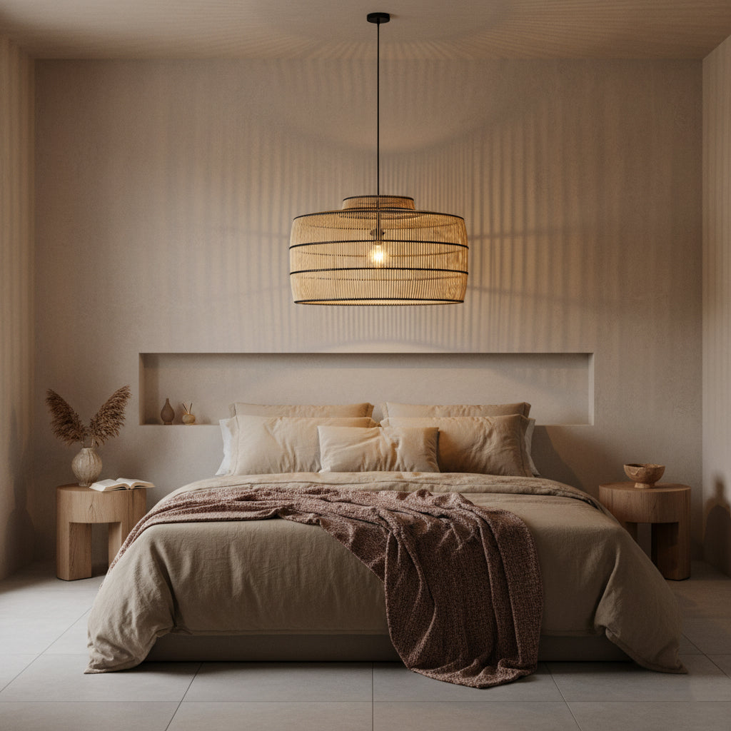 Stella Rotan Hanglamp Raw Materials