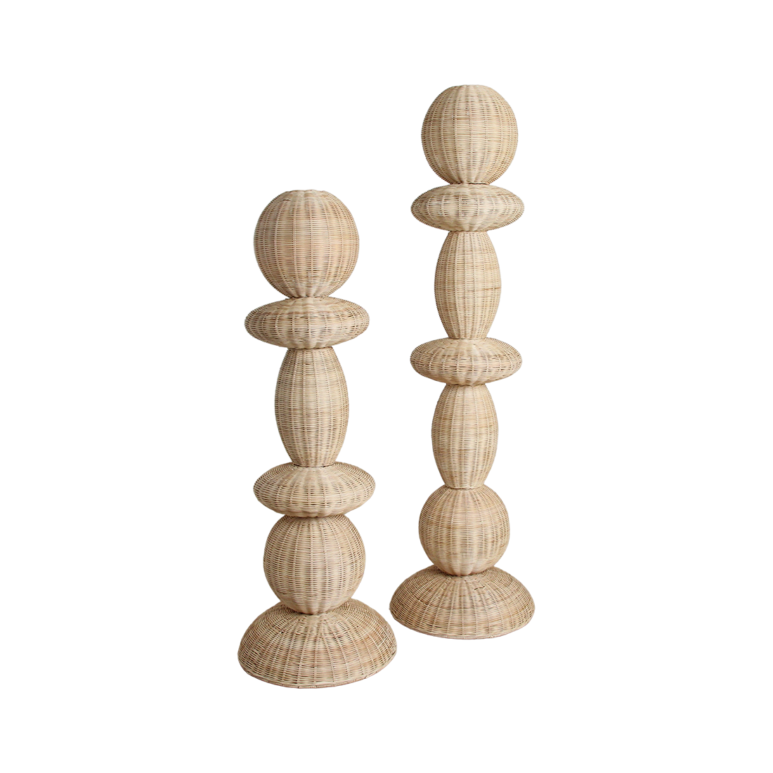 Tao Rotan Vloerlamp - 140cm Raw Materials