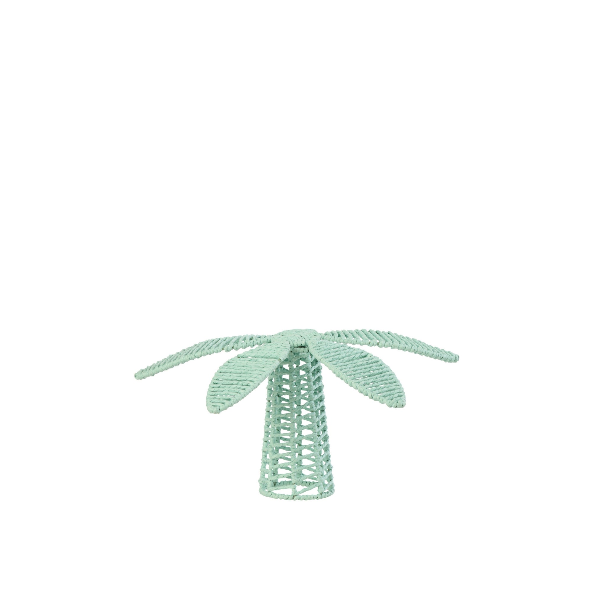 Palmboom Papier Azuurblauw Small J-Line