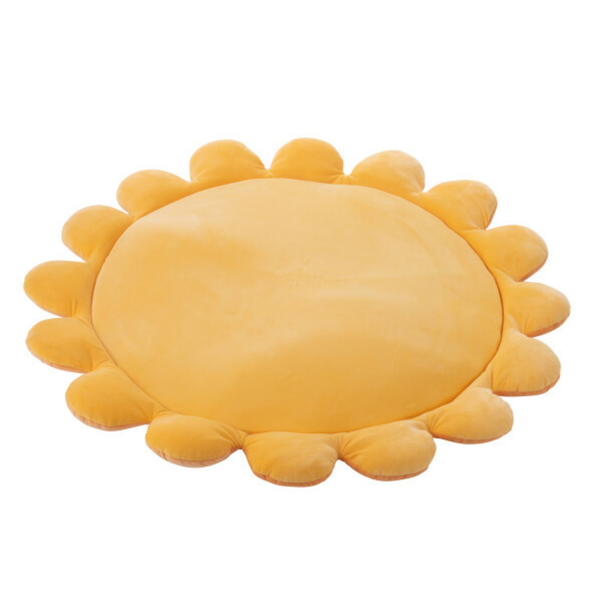 Speelmat Bloem Polyester Oranje/Geel J-Line