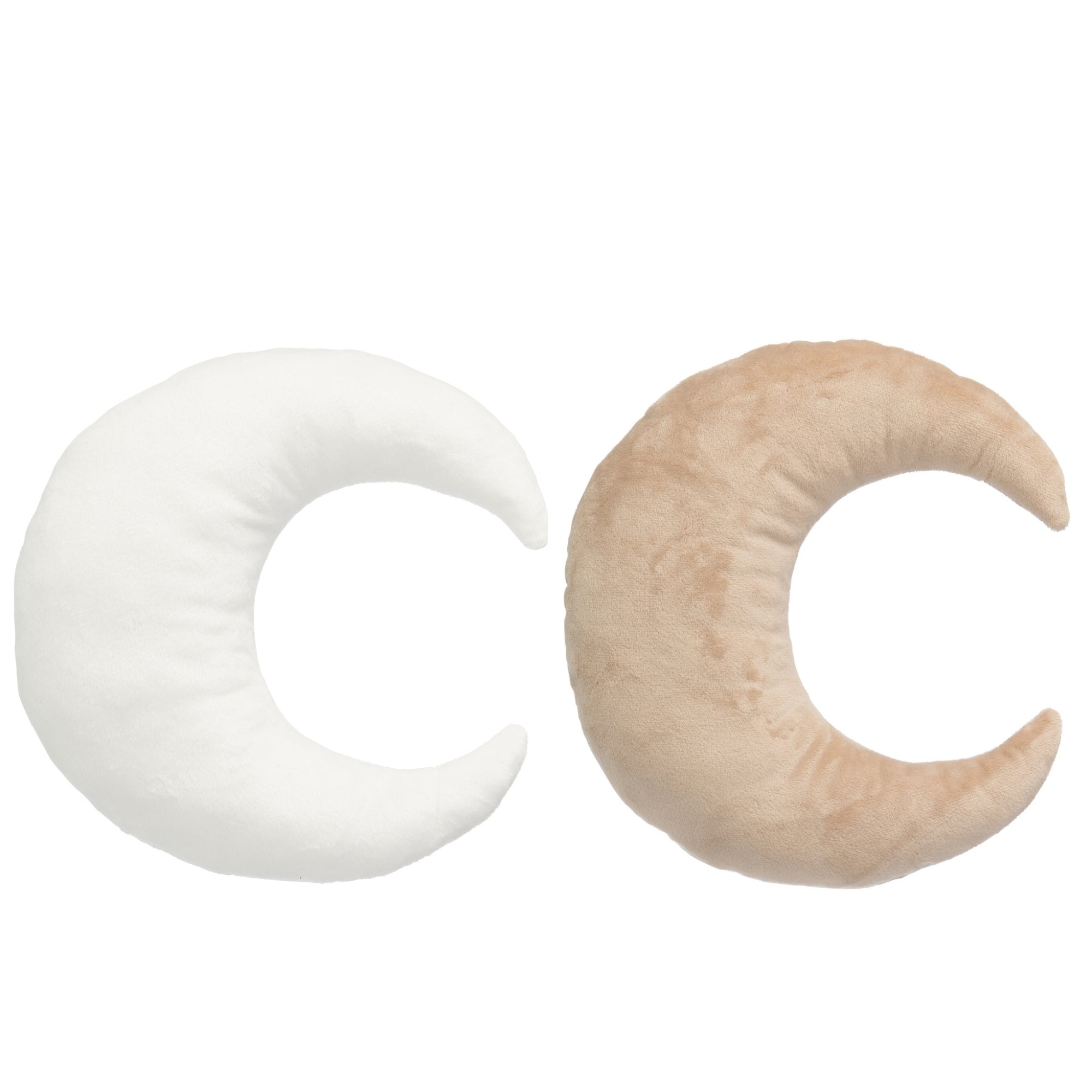 Maan Polyester Wit/Beige Assortiment Van 2 J-Line