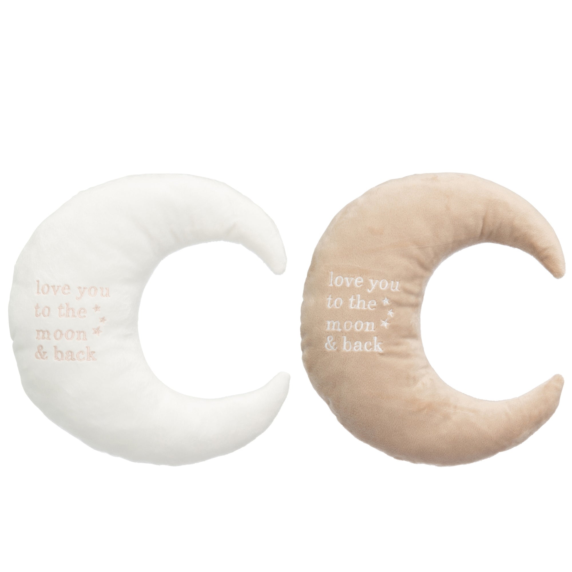 Maan Polyester Wit/Beige Assortiment Van 2 J-Line