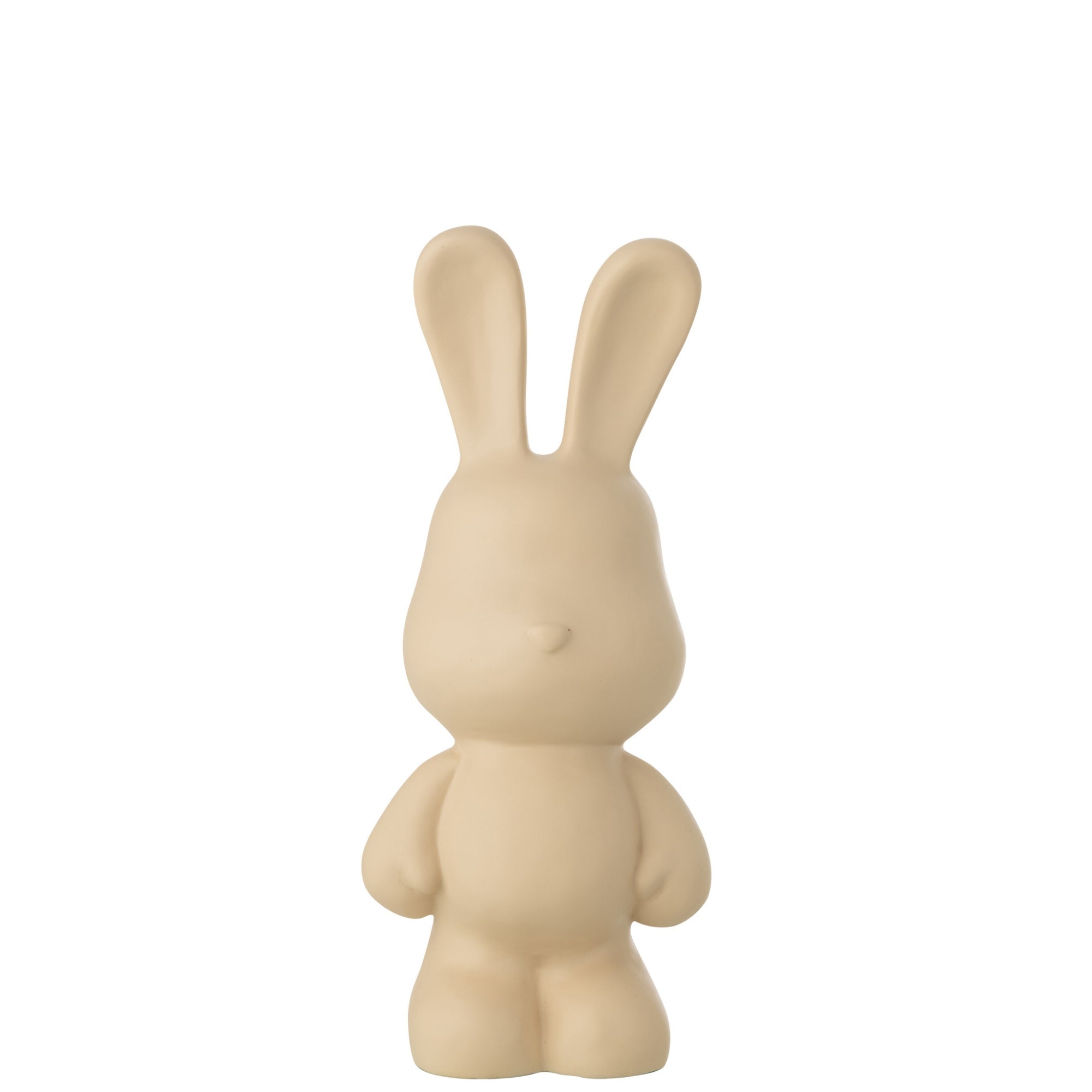 Konijn Fred Polyresin Beige Medium J-Line