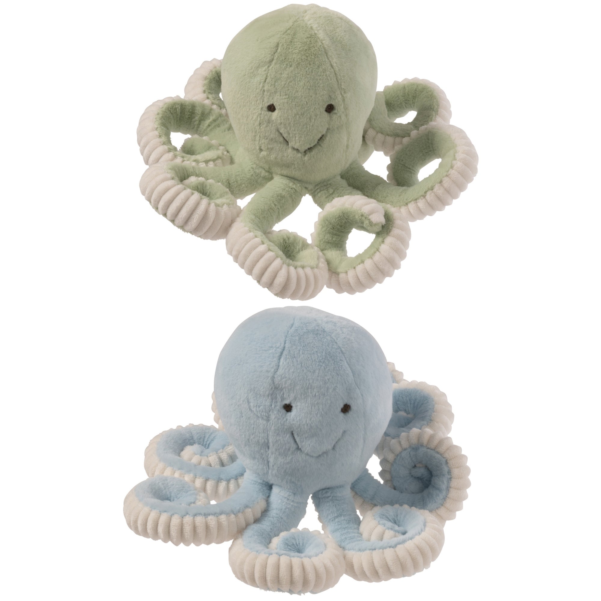 Octopus Polyester Muntgroen/Lichtblauw Assortiment Van 2 J-Line