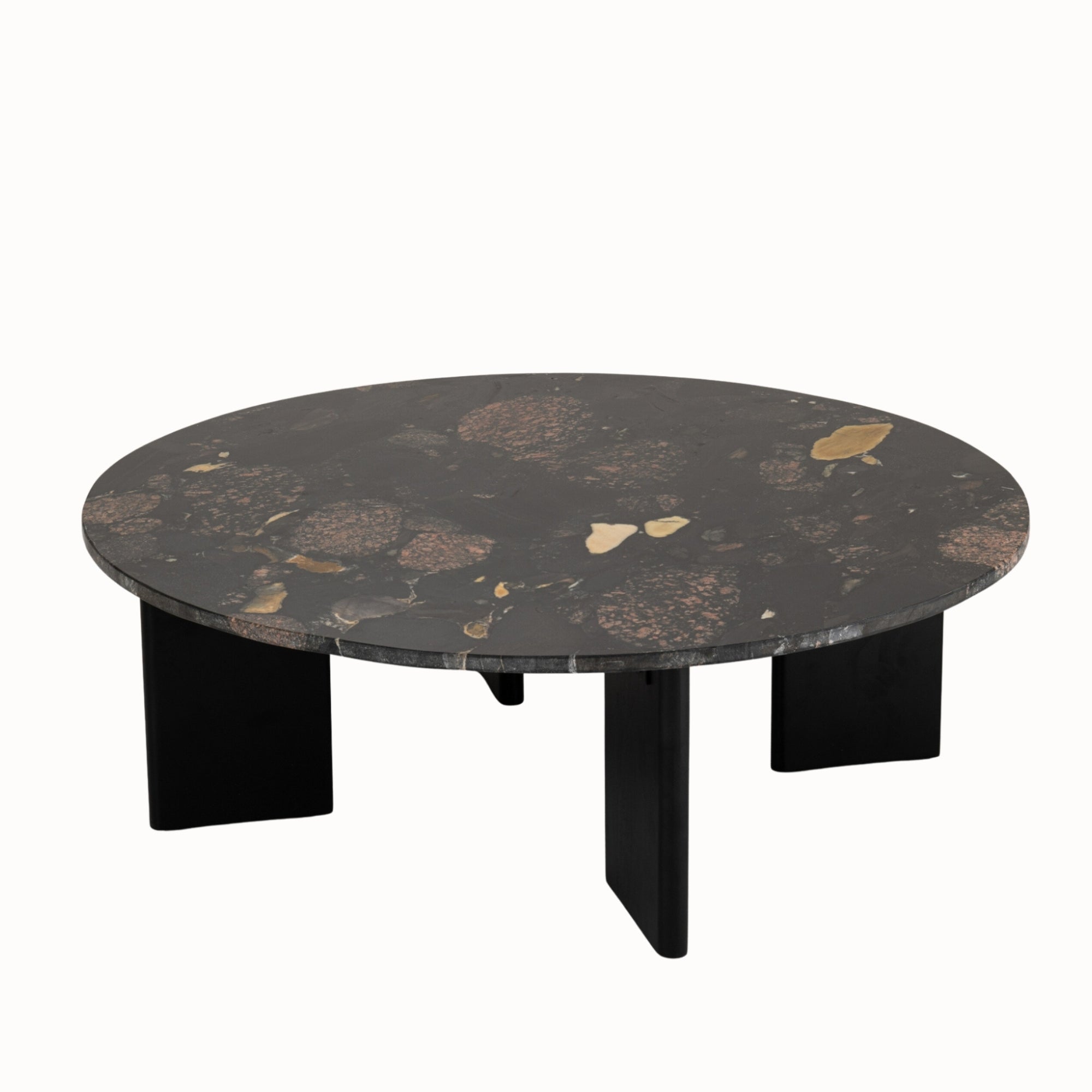Salontafel Mathilde Marmer Zwart/Perzik J-Line