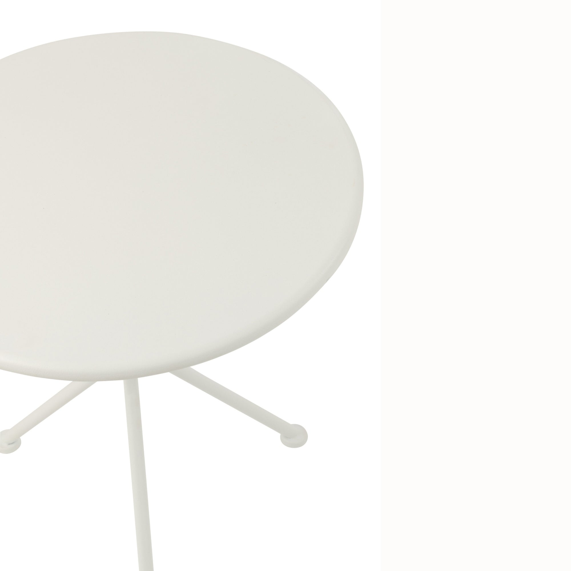 Tuintafel Tripod Rond Metaal Wit Small J-Line
