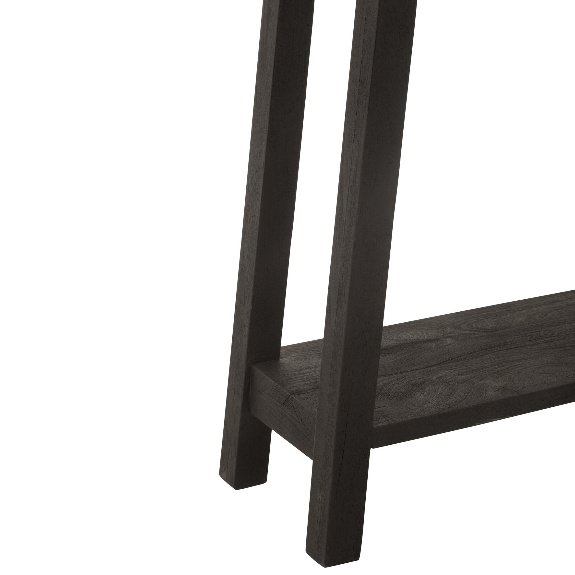 Sidetable Vierkant Mangohout Zwart J-Line
