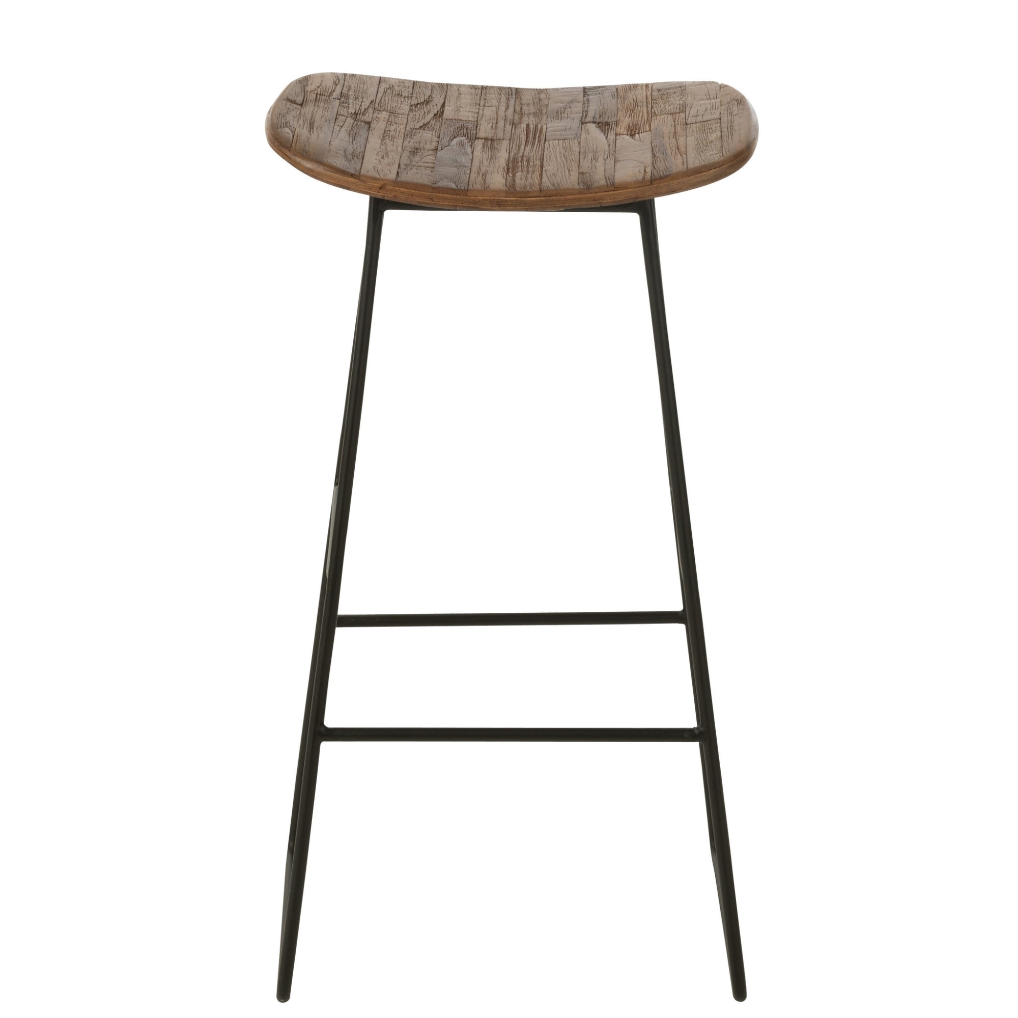Stoel Rechthoekig Gerecycleerd Teak Naturel Large