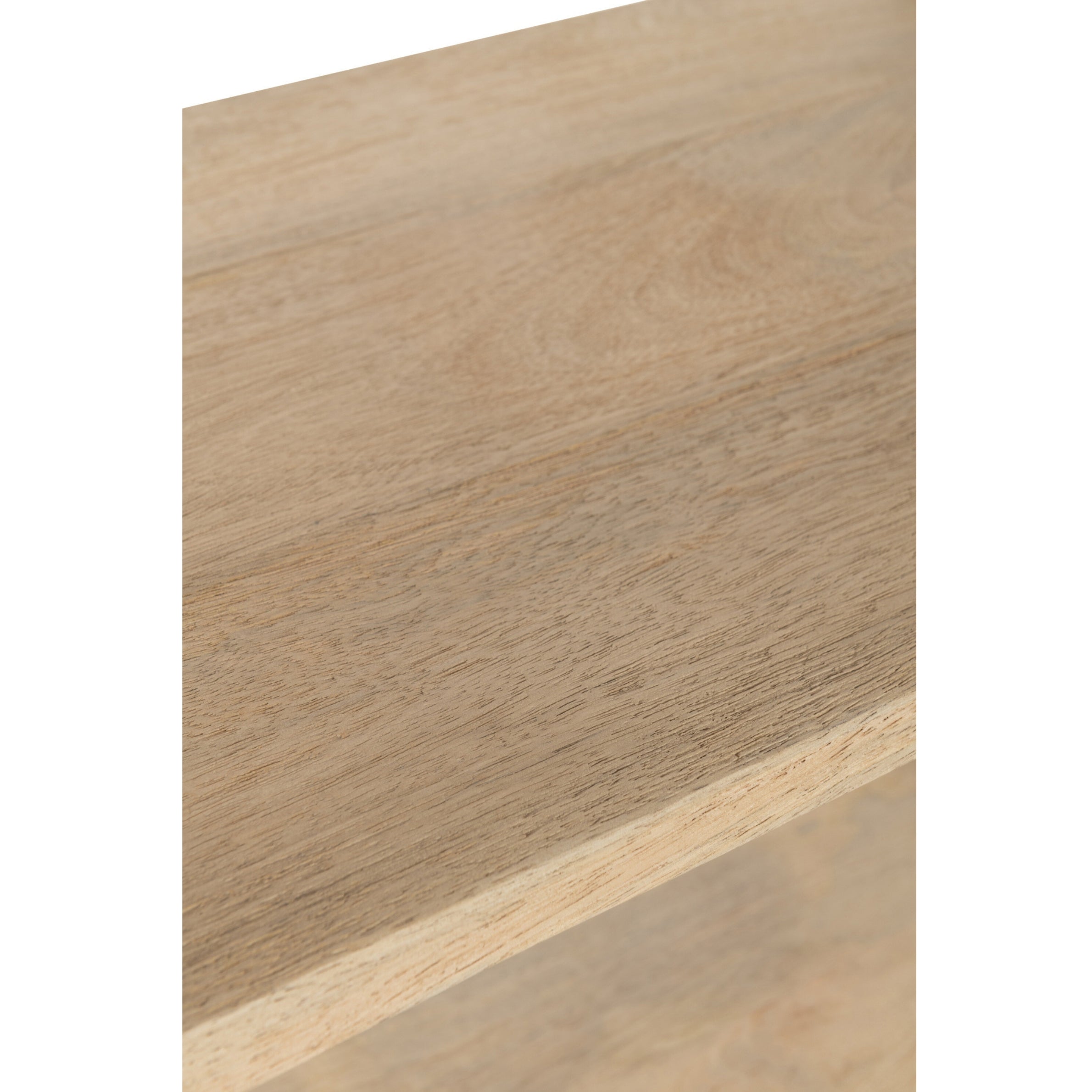 Rek Eli 5 Planken Mangohout/Ijzer Naturel/Grijs J-Line