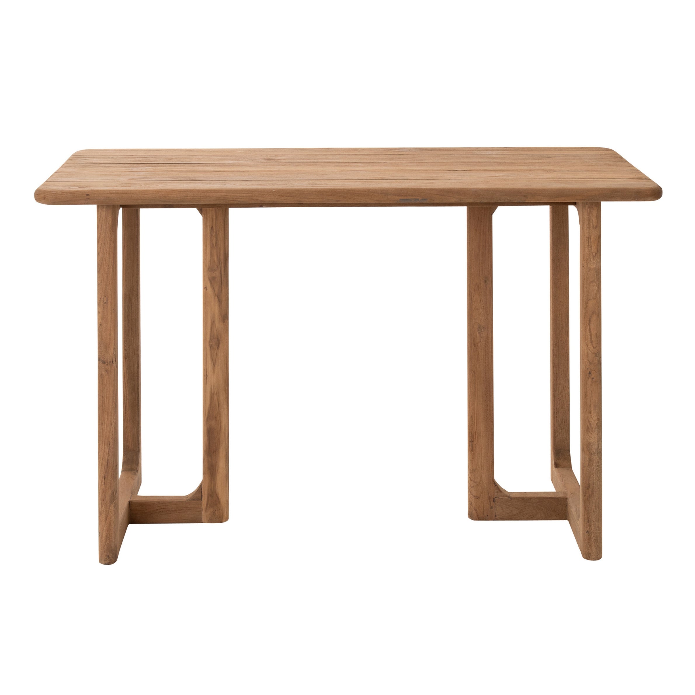 Outdoor Bartafel Cakra Rechthoek Teak Hout Naturel J-Line