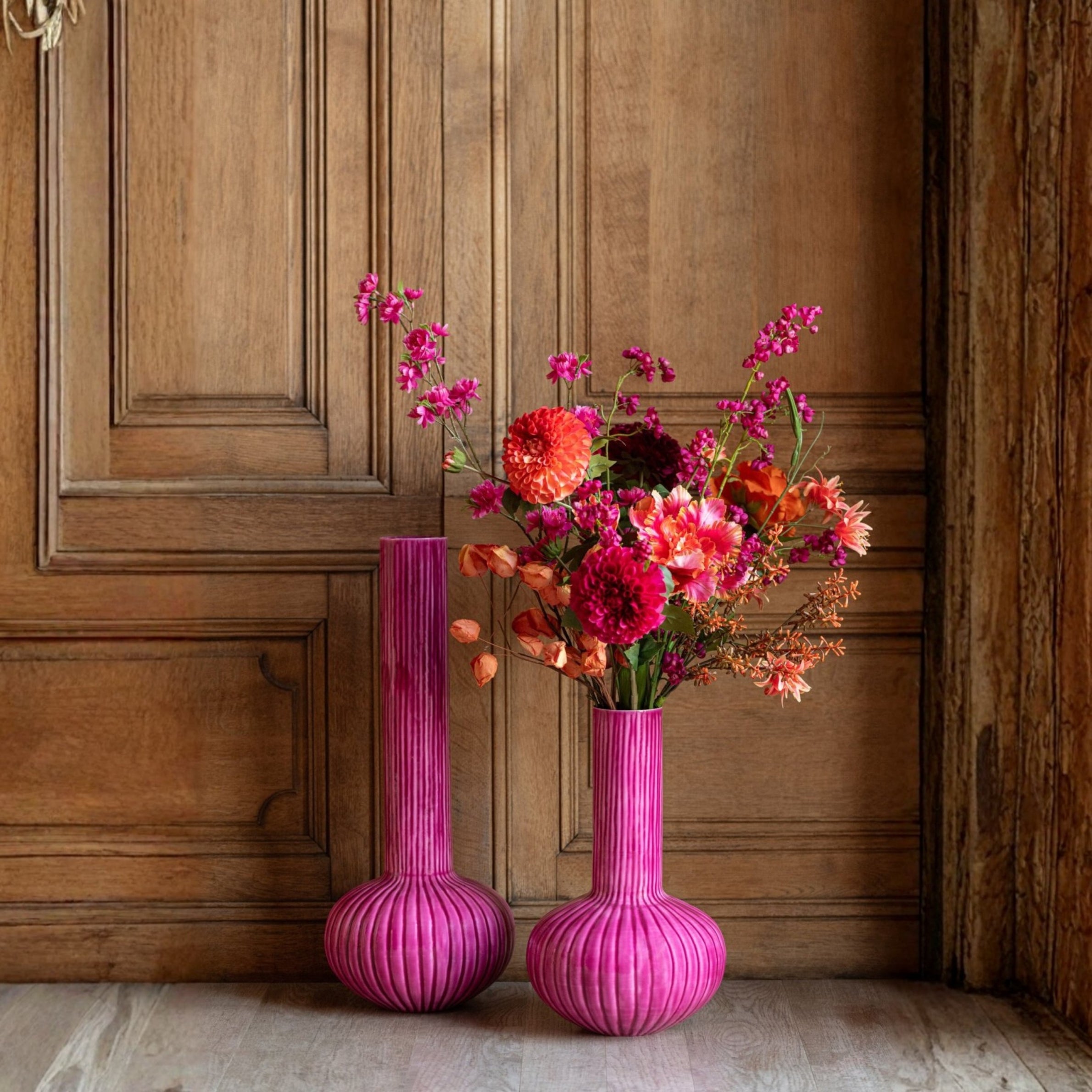 Vaas Ijzer Fuchsia Small J-Line