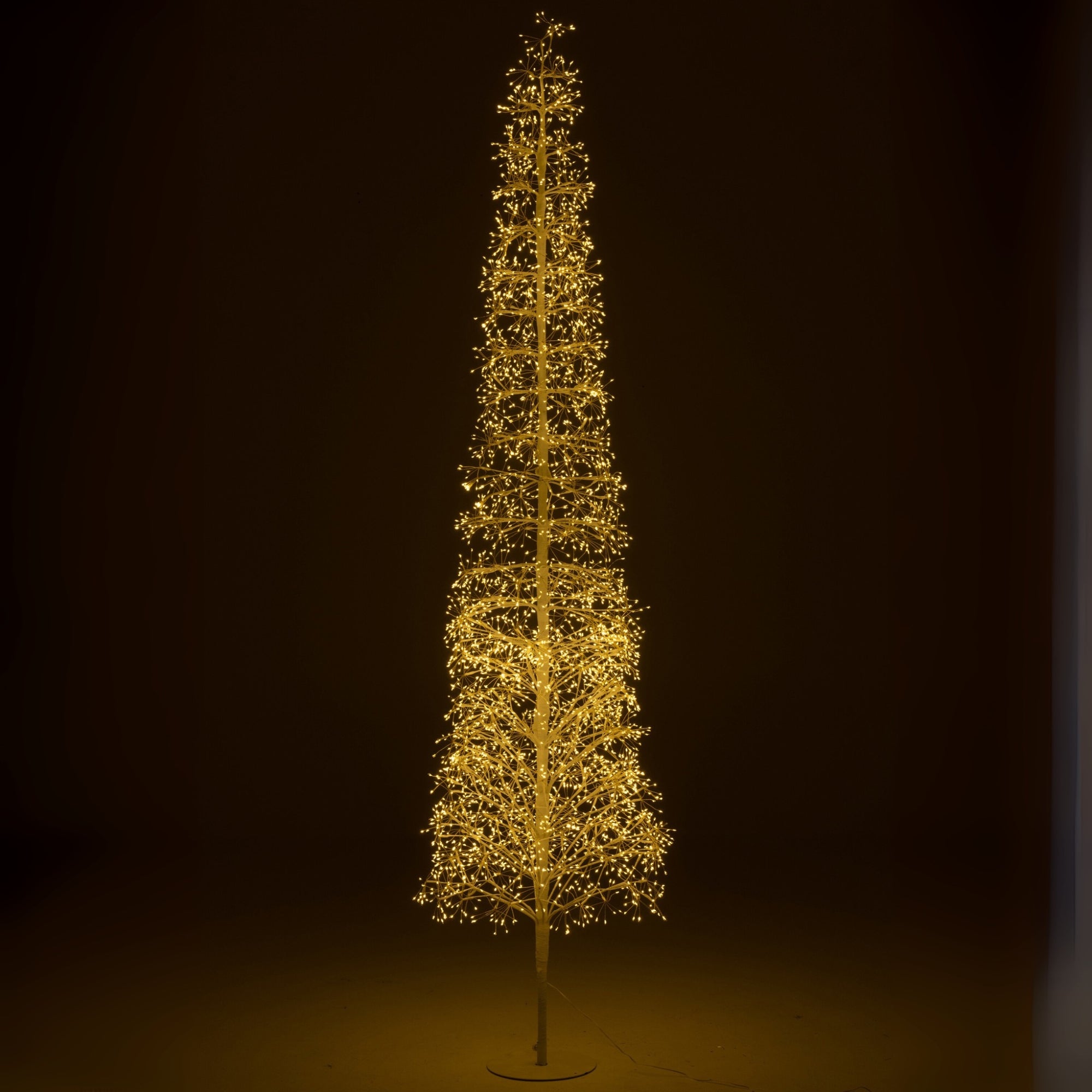 Kerstboom Led Warm Witte Lichten Ijzer Wit Extra Large H240cm J-Line