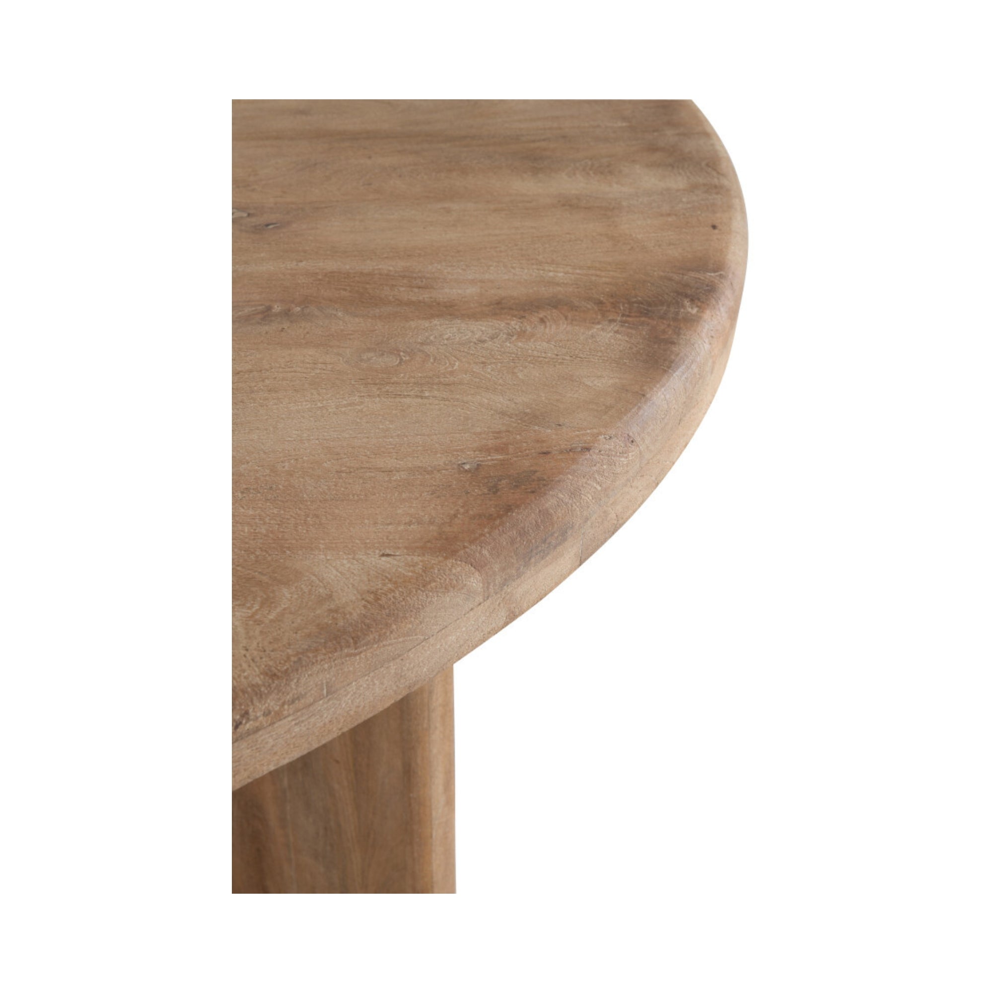 Eettafel Mangohout Naturel Dia 250cm J-Line