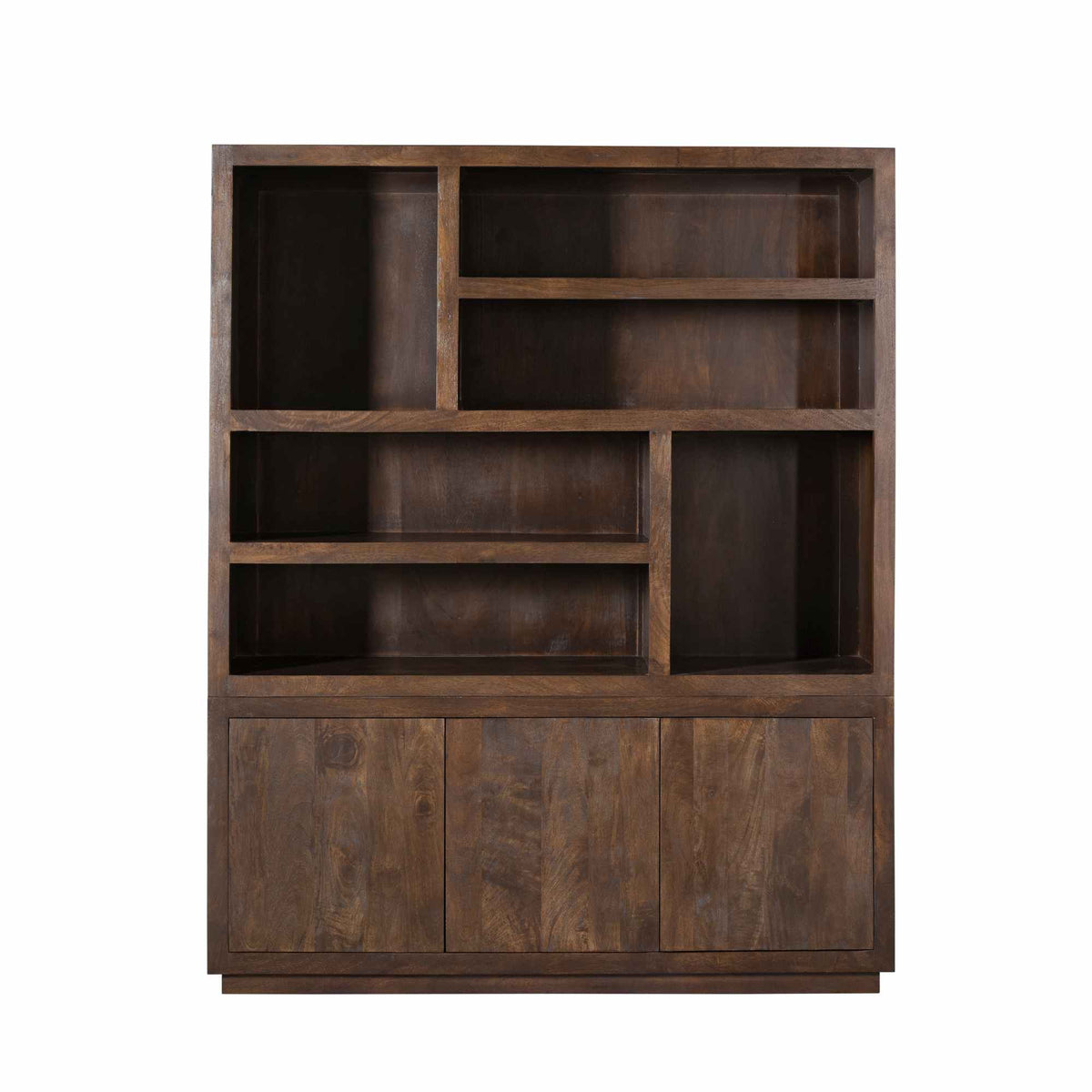Vakkenkast Brussel Mangohout Bruin 160cm Starfurn