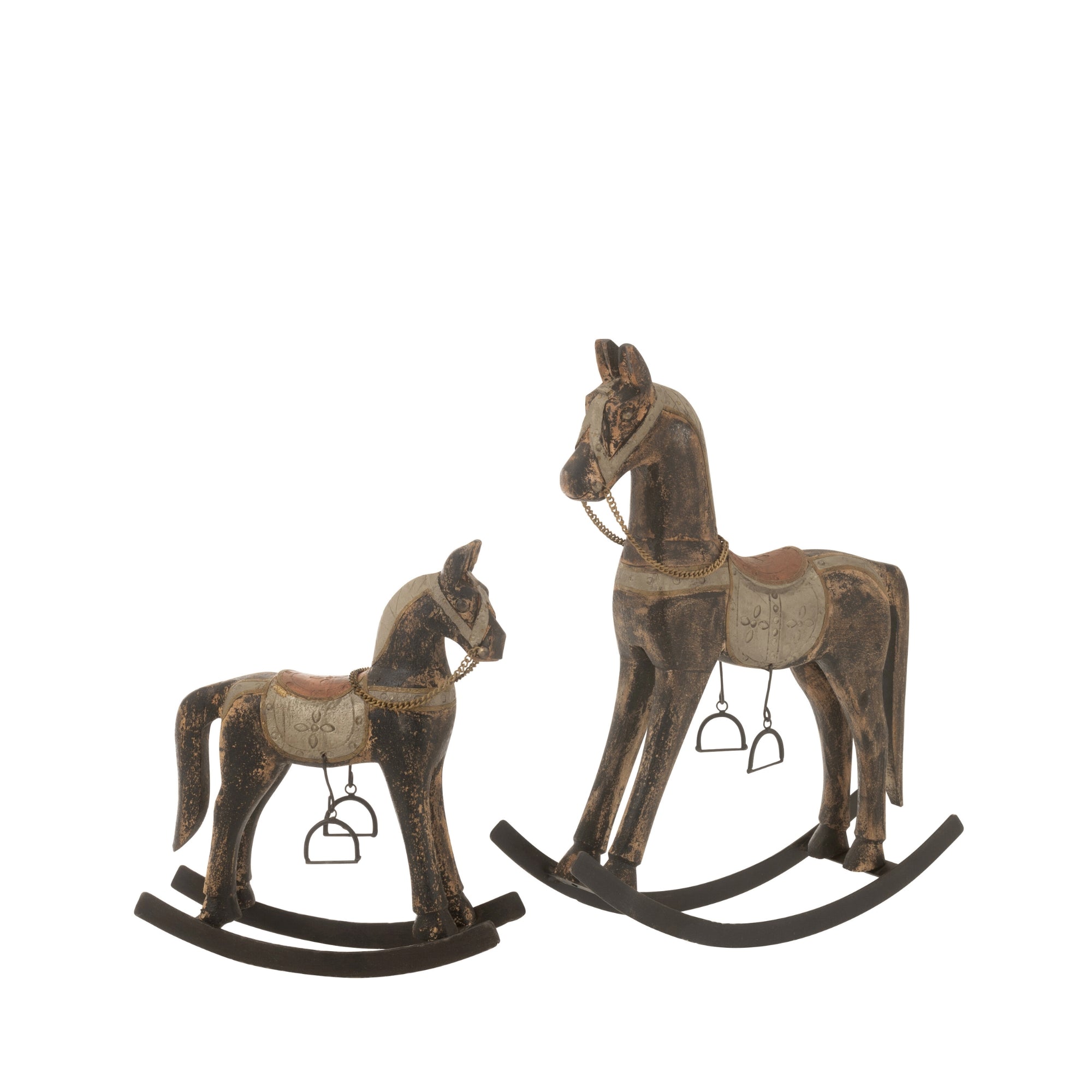 Schommelpaard Topo Mangohout Mix Small J-Line