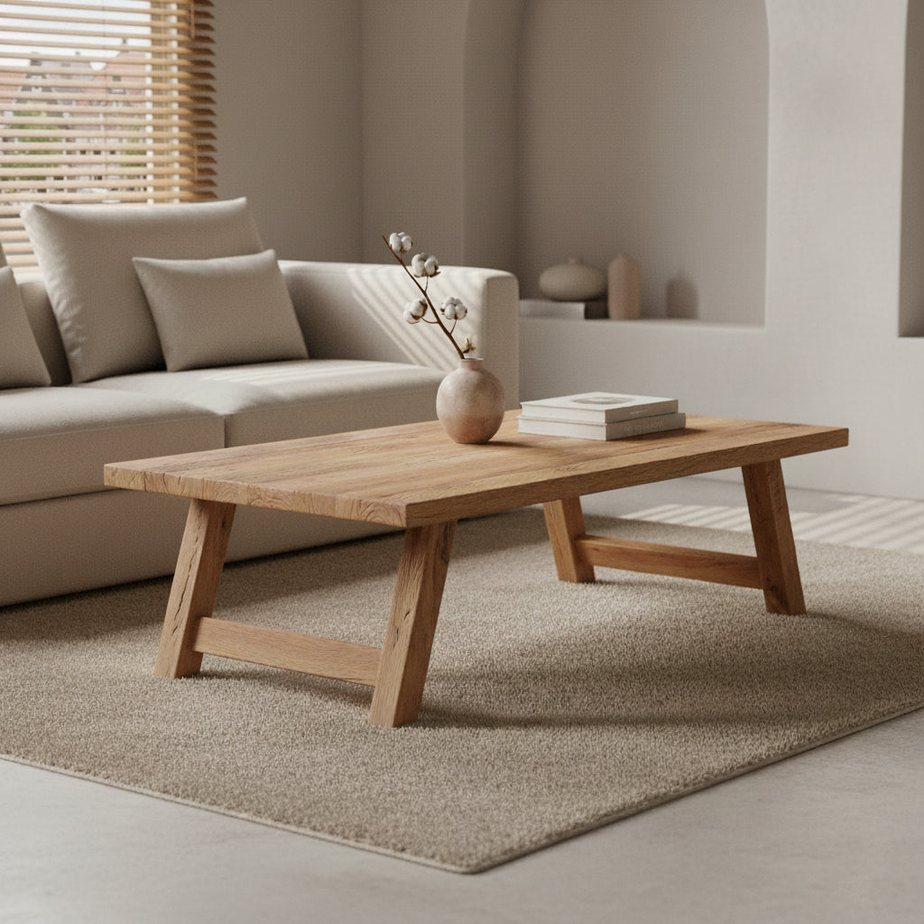 Farmwood Salontafel Rechthoekig Raw Materials
