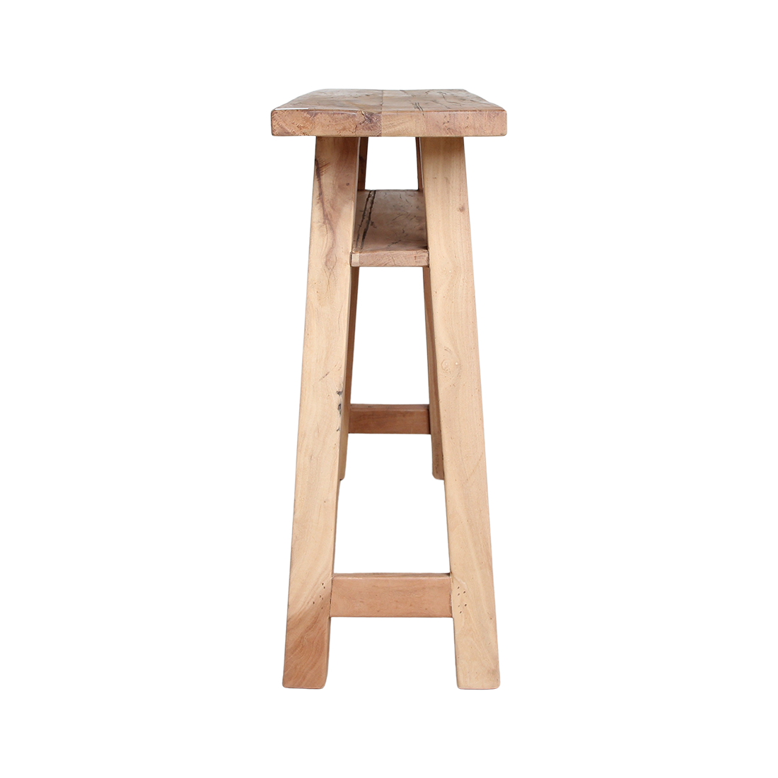 Farmwood wandtafel/sidetable large - FSC-gerecycled hout