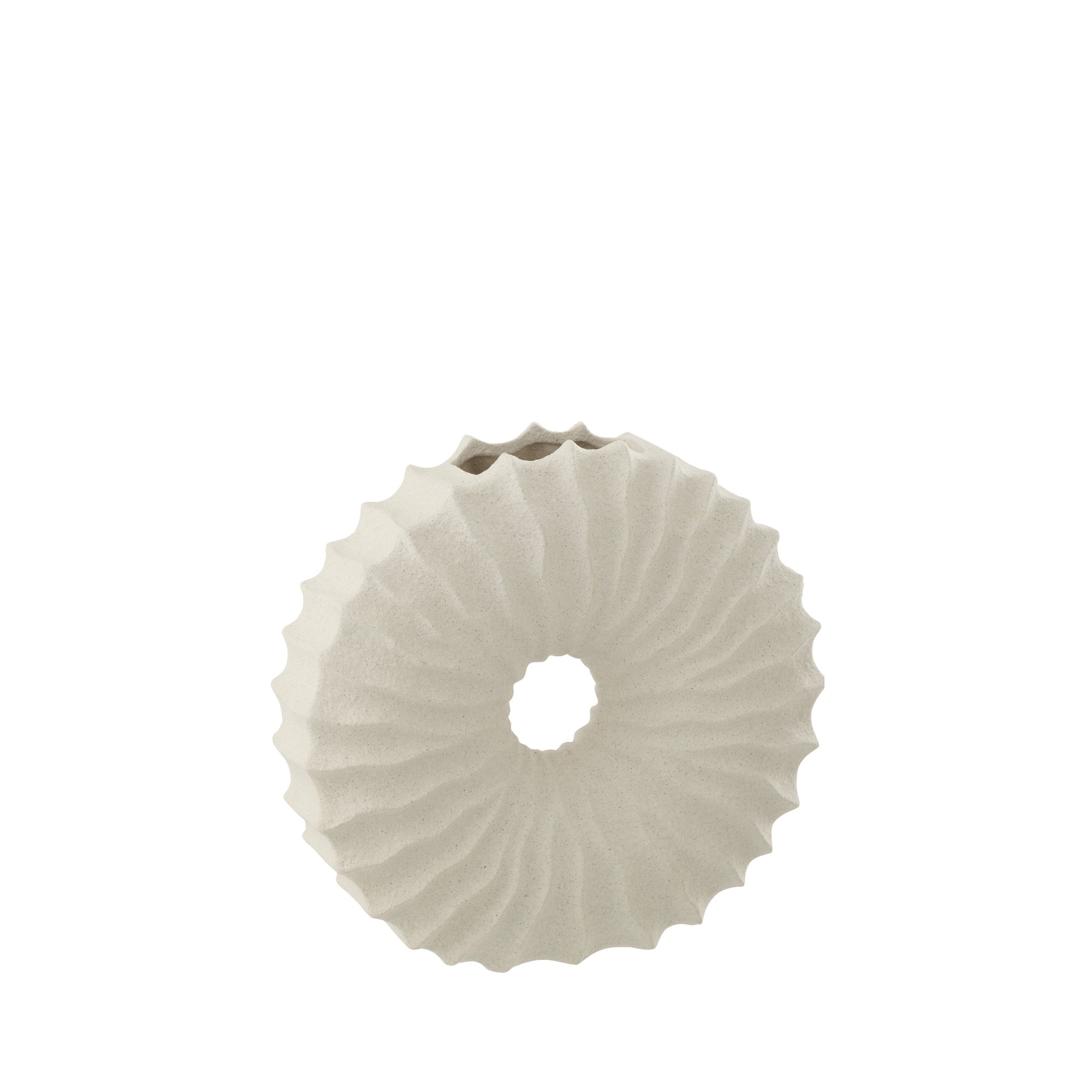 Vaas Keramiek Zandlook Wit Large J-Line