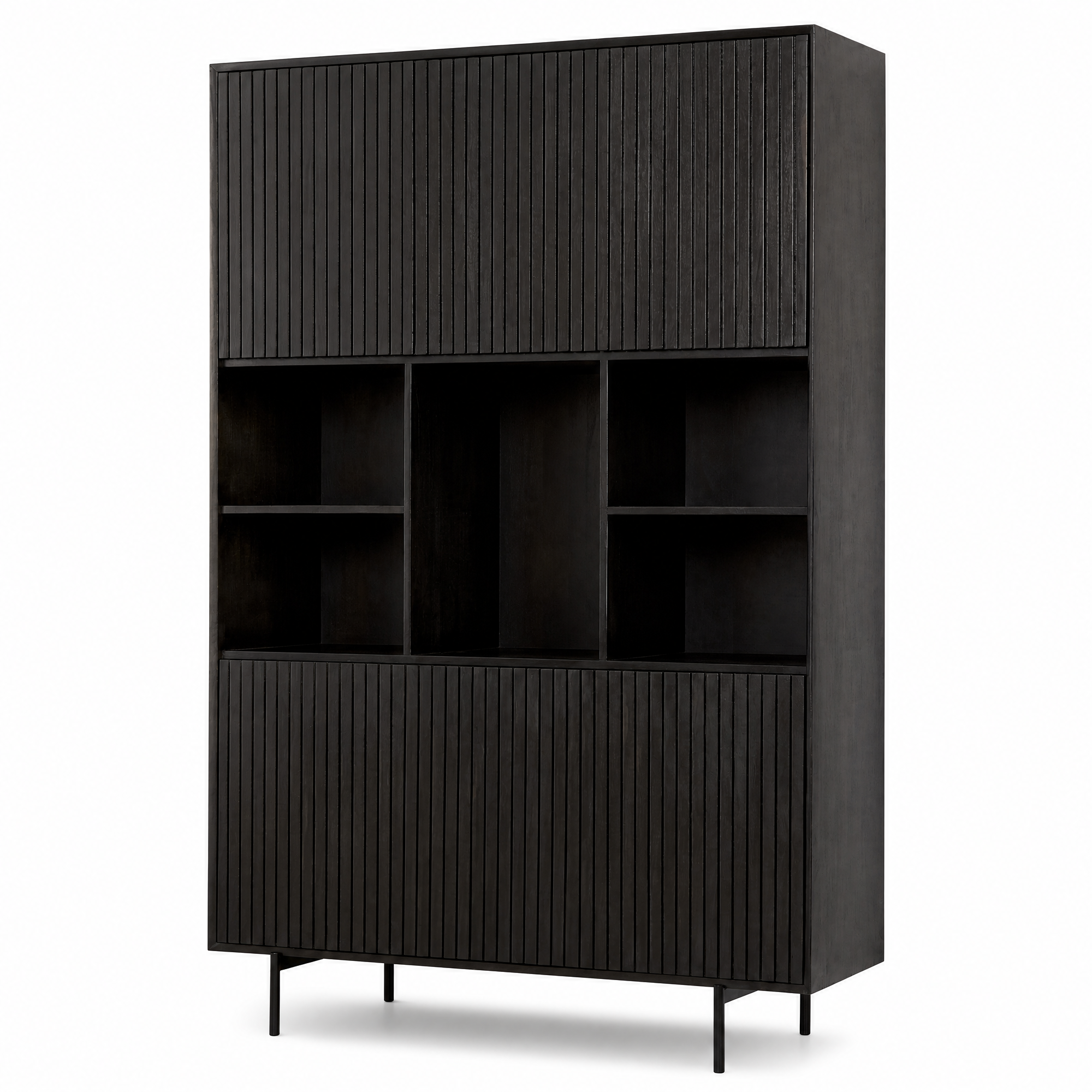 Vakkenkast Madison Mangohout 135cm Starfurn