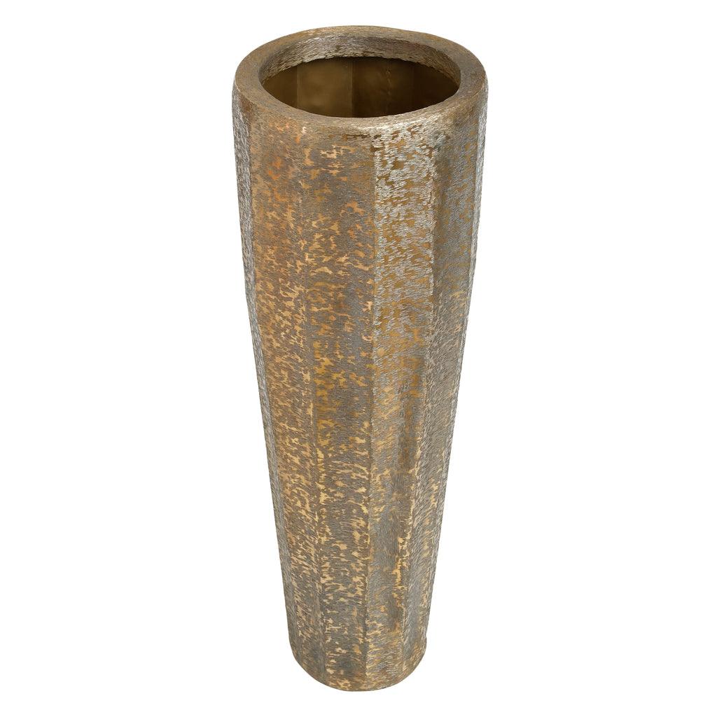 Adiane Brass Brushed Pot - Set van 2 - PTMD - Pot - PTMD - livinglovely.nl