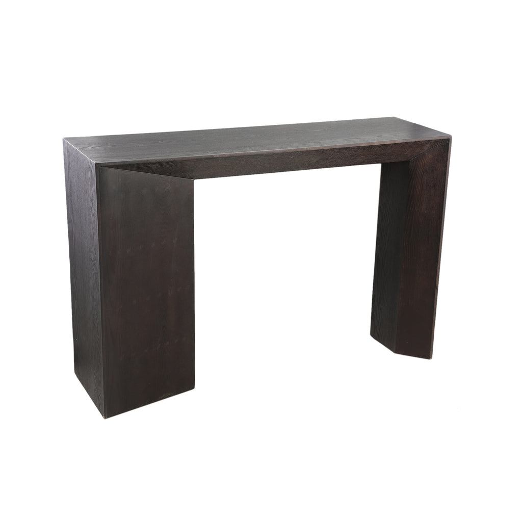 Arivo Black MDF asymmetrical Sidetable rectangle PTMD - Sidetable - PTMD - livinglovely.nl