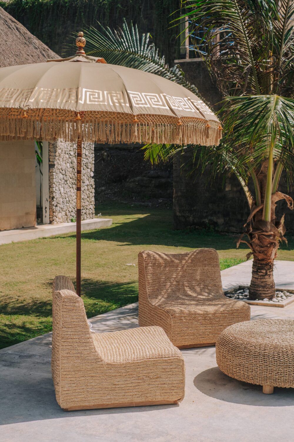 Bali Parasol Nature Grieks Ø250cm Todo Bien
