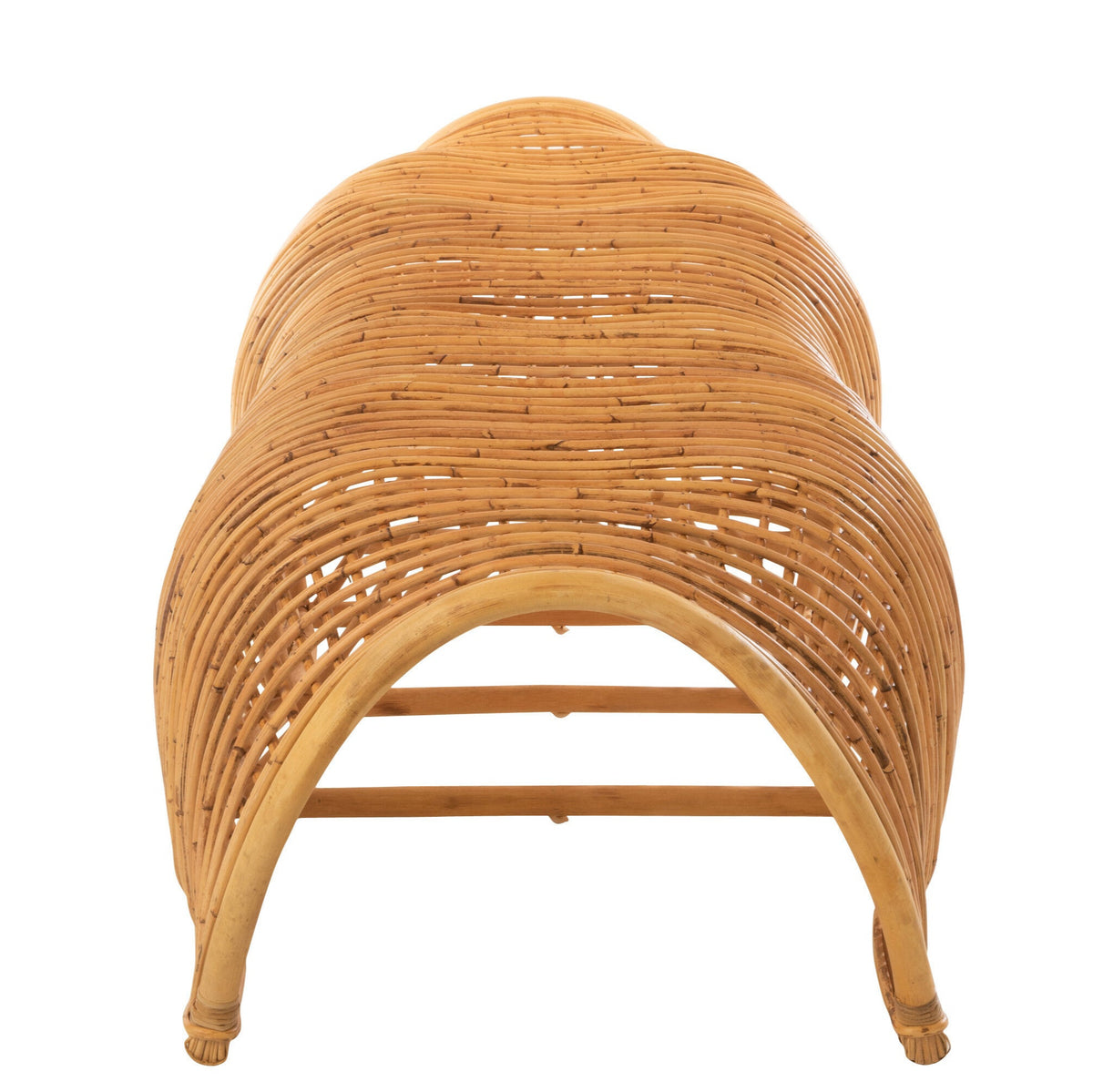 Bank Roni Rotan Naturel - Bankje - J-Line - livinglovely.nl