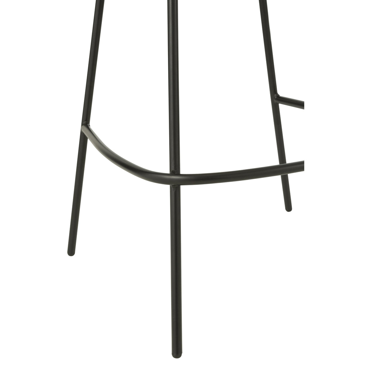 Barkruk Ijzer Beige/Zwart - J-Line