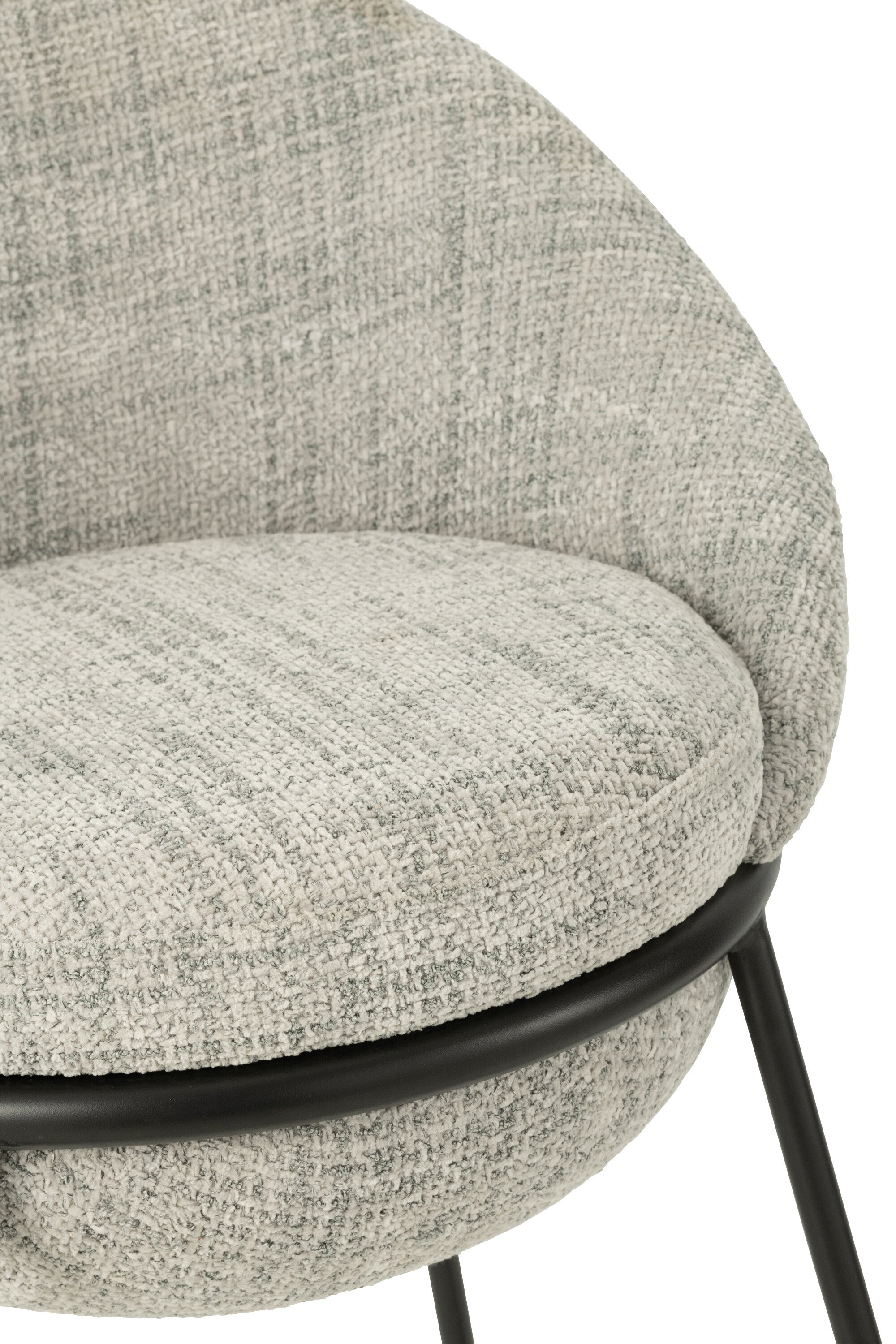 Barkruk Napoli Grijs - J-Line - Barkruk - J-Line - livinglovely.nl