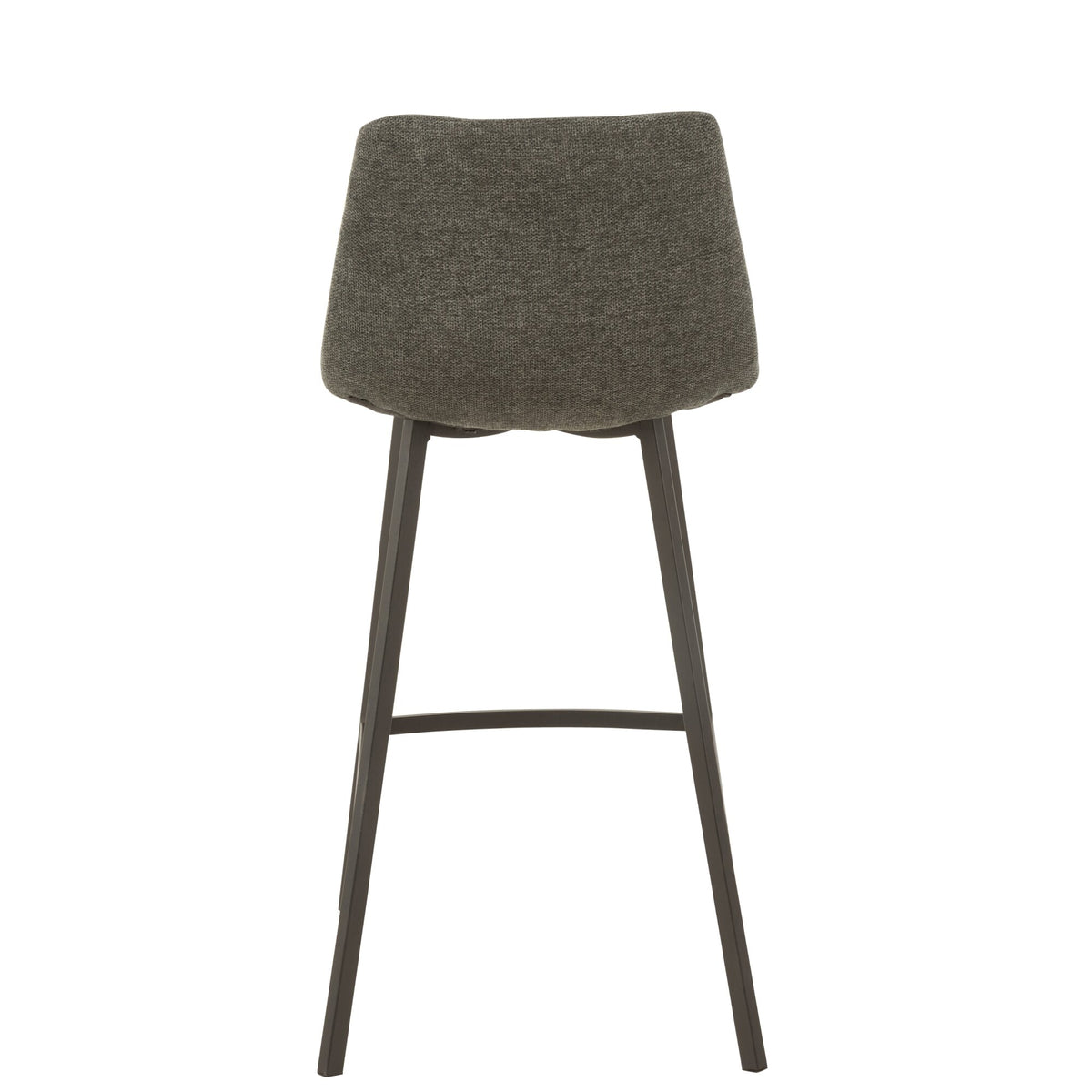 Barstoel Stephane Textiel/Metaal Donkergrijs – J-Line