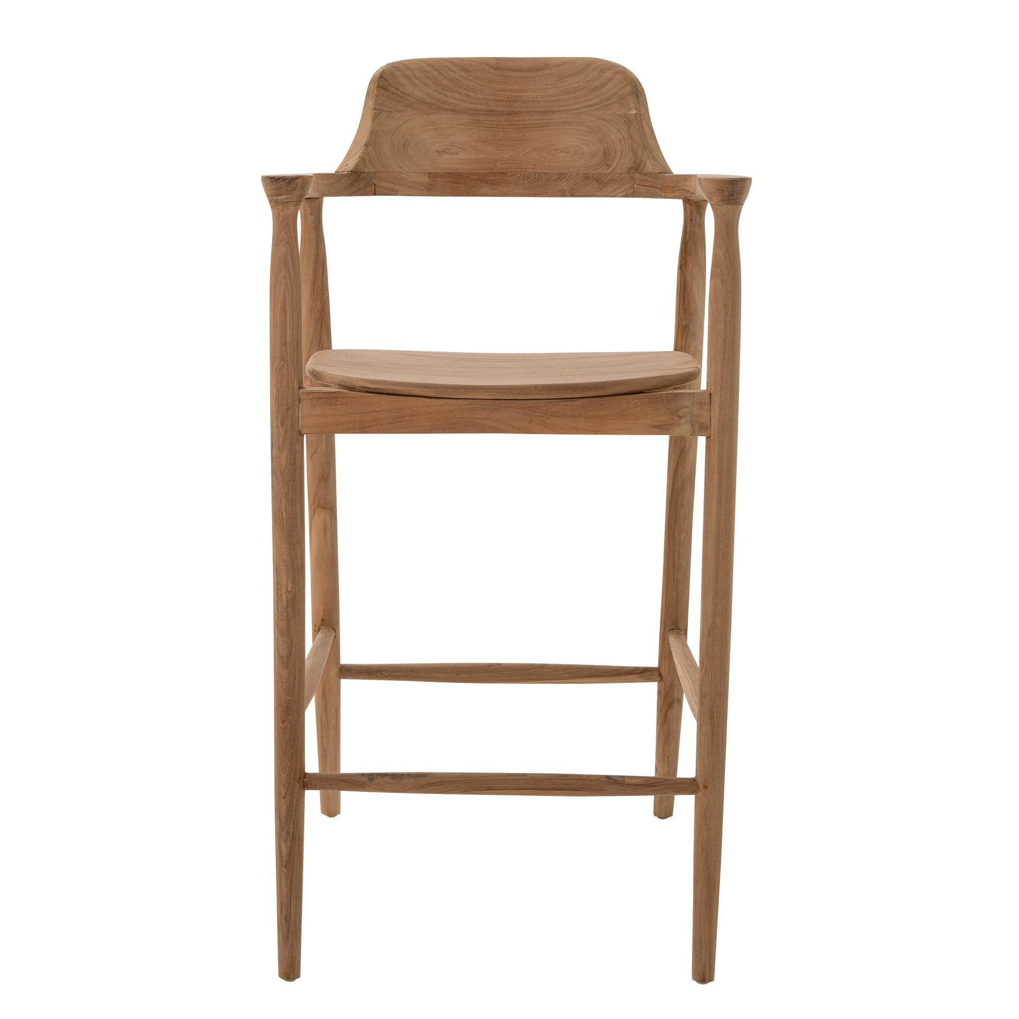 Barstoel Teakhout Naturel J-Line