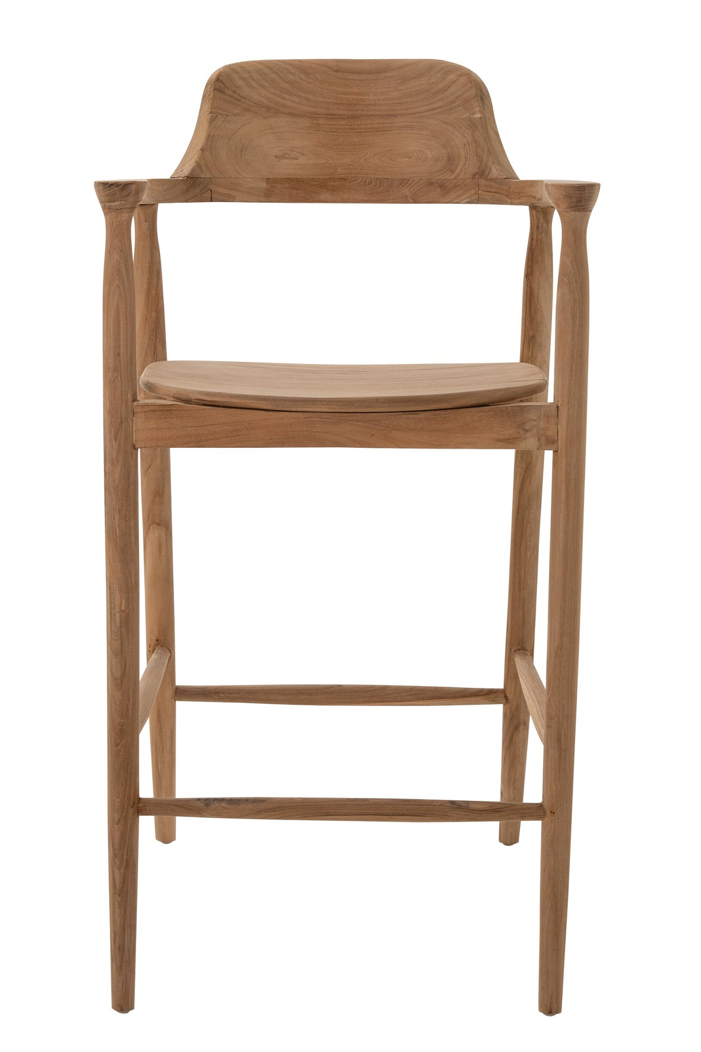 Barstoel Teakhout Naturel J-Line